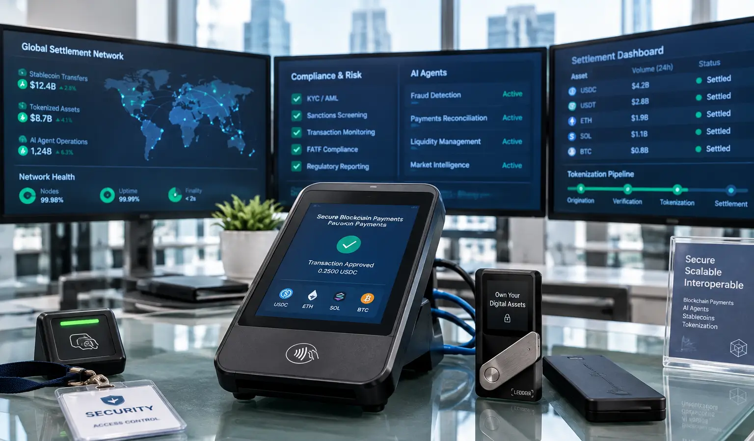 AI-agent economie zet blockchain en stablecoins in de schijnwerpers