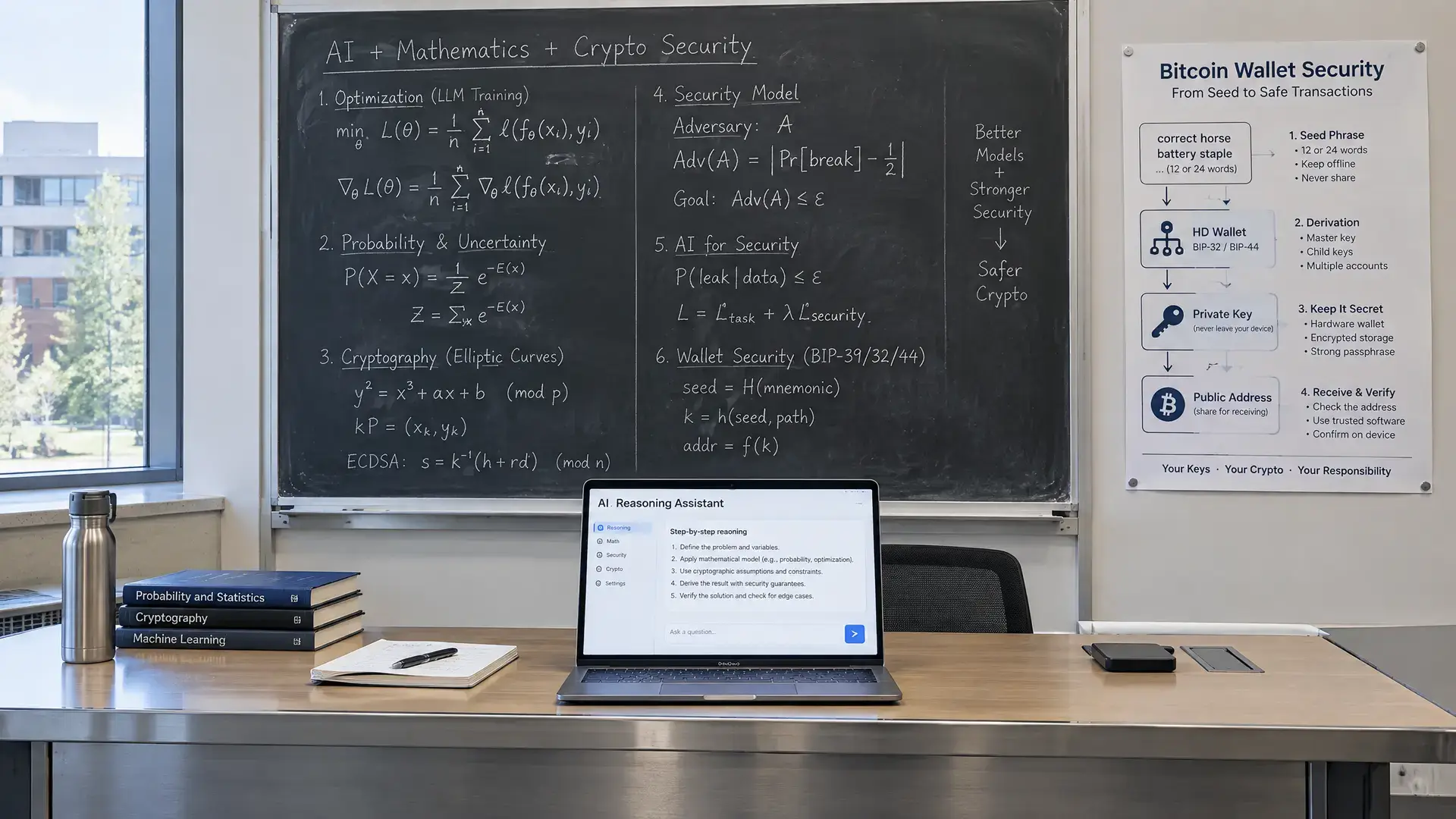 AI haalt mens in wiskunde, en Bitcoin-houders letten op