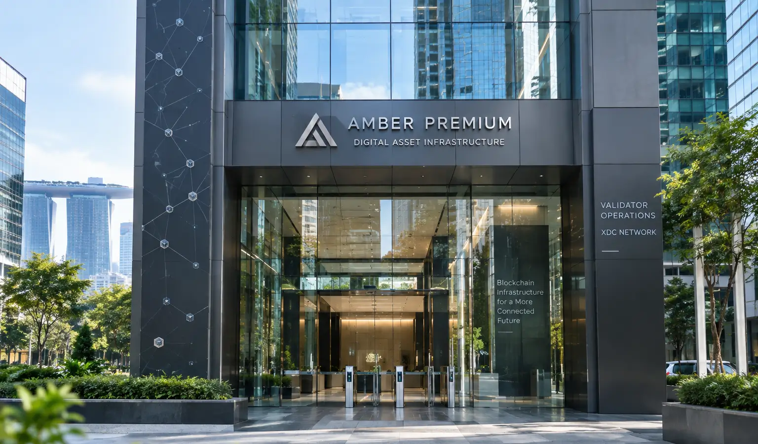 Amber Premium wird Validator im XDC Network