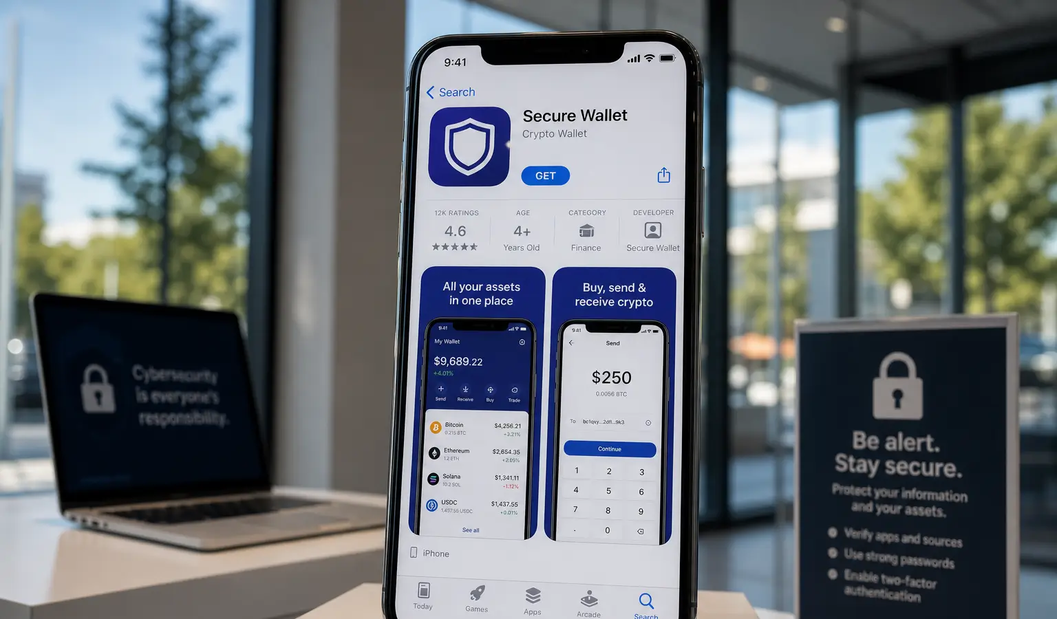 Apple citata in giudizio per una finta app Bitcoin wallet nell’App Store