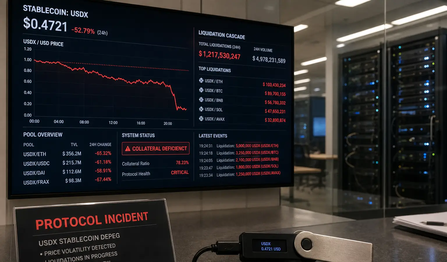Balance Stablecoin Crashes 99% After Oracle Exploit