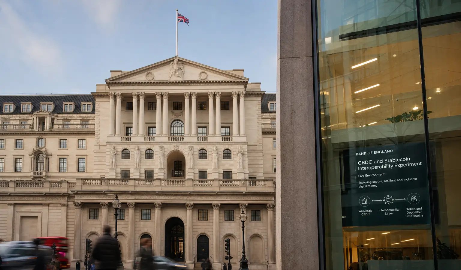Bank of England Tests Digital Pound With Stablecoins and Polygon