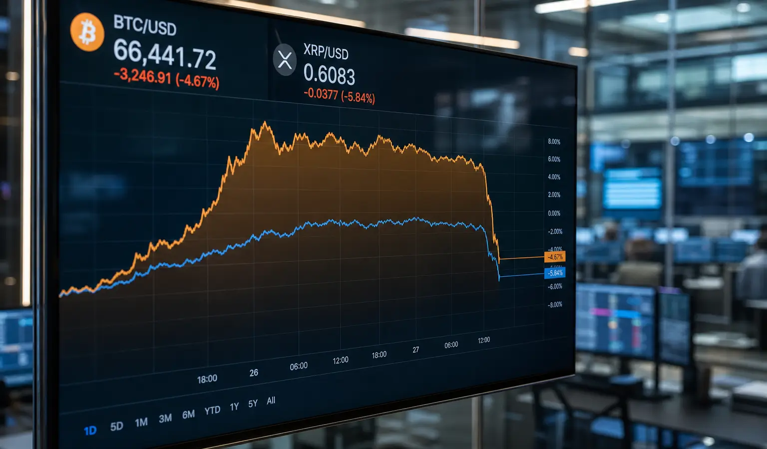 Bart Simpson-patroon duikt op bij Bitcoin en XRP