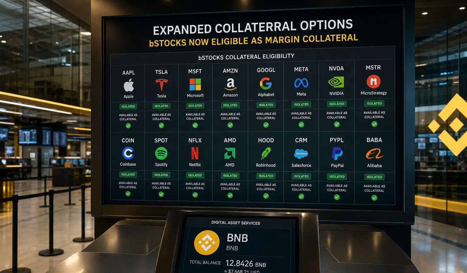 Binance erweitert bStocks nach Zuflüssen von 193 Millionen Dollar