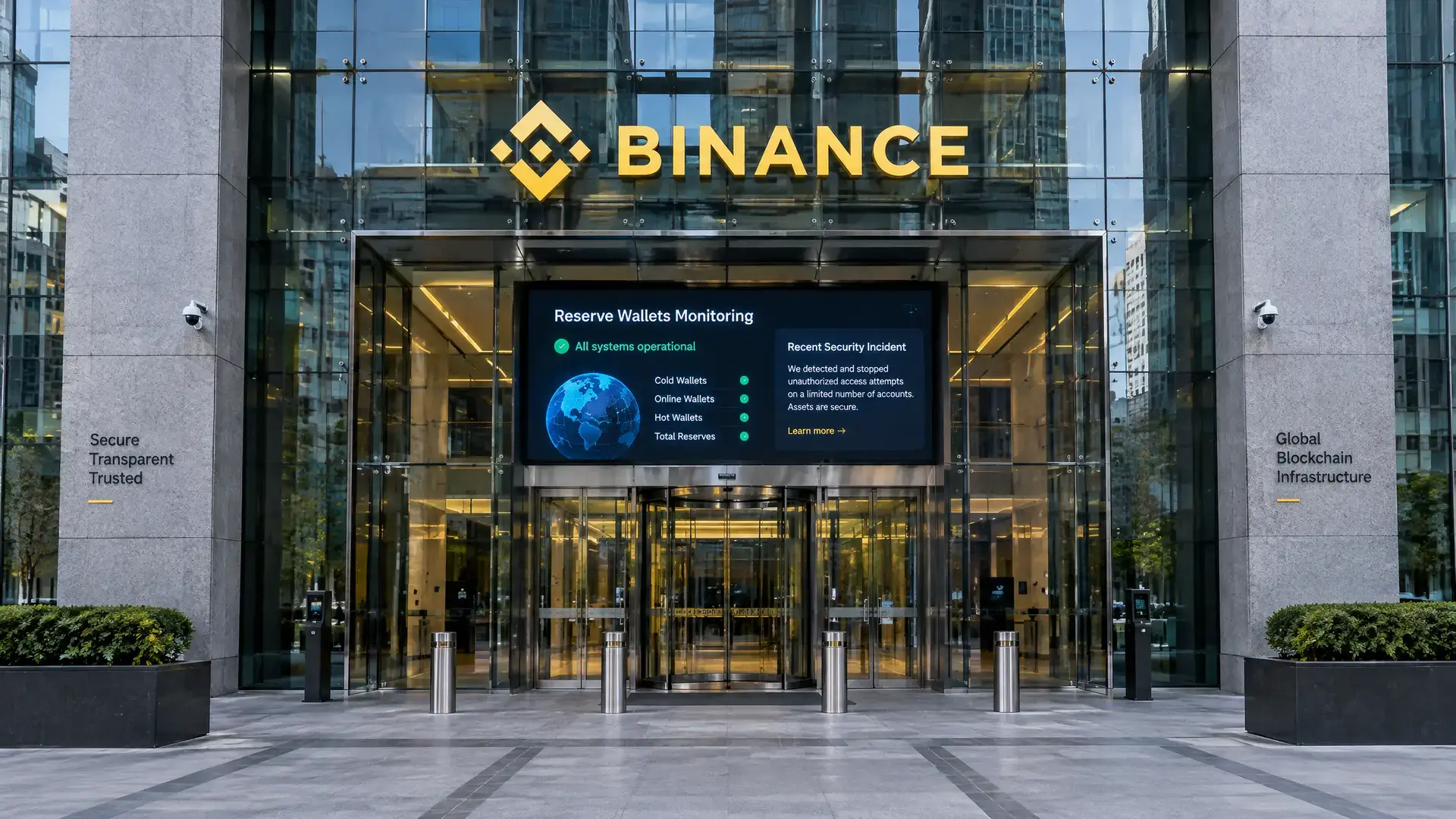 Binance-hack raakt reservewallets en drukt ETH-backing