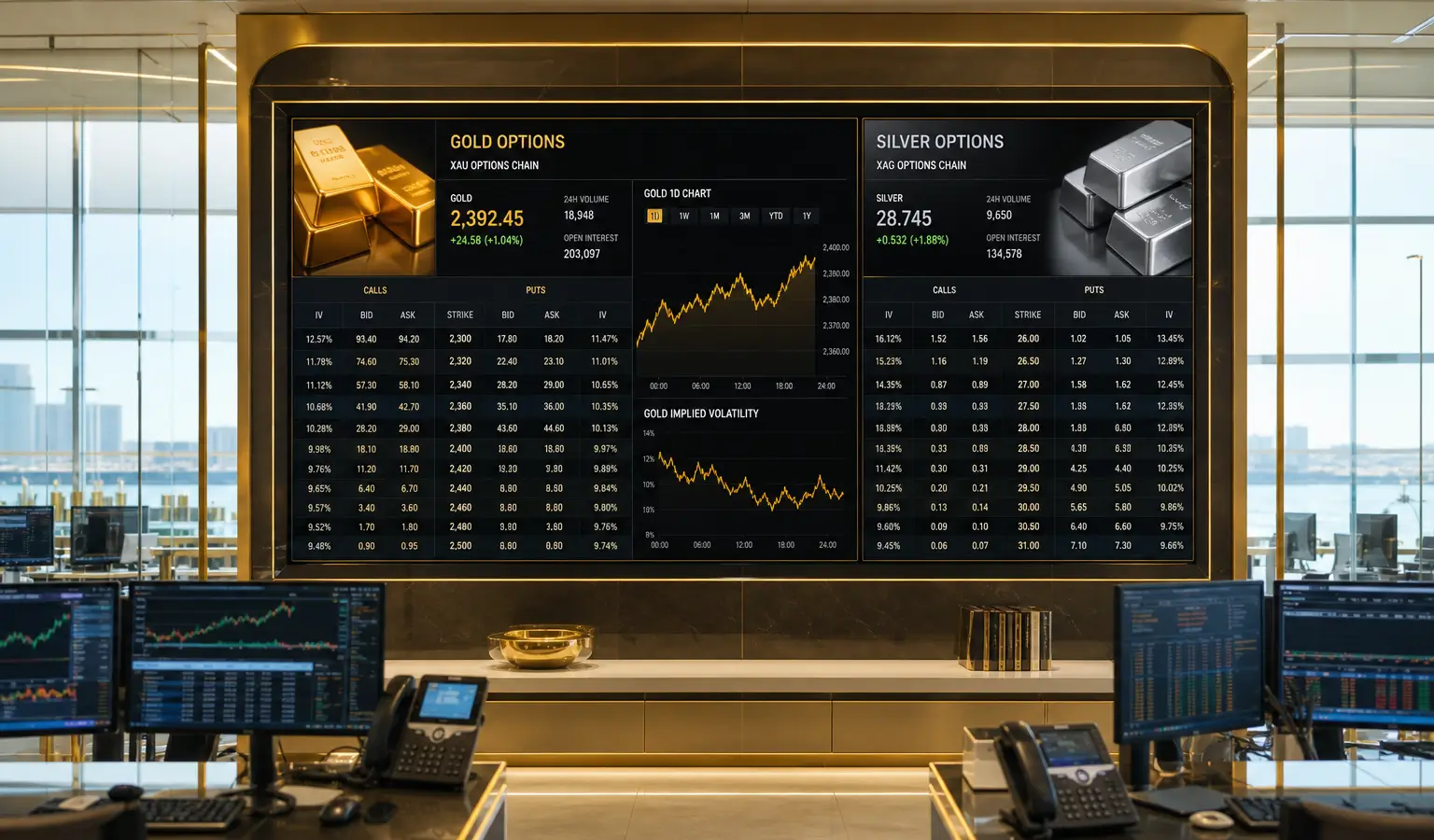 Binance Launches Gold and Silver Options After Billions in Volume