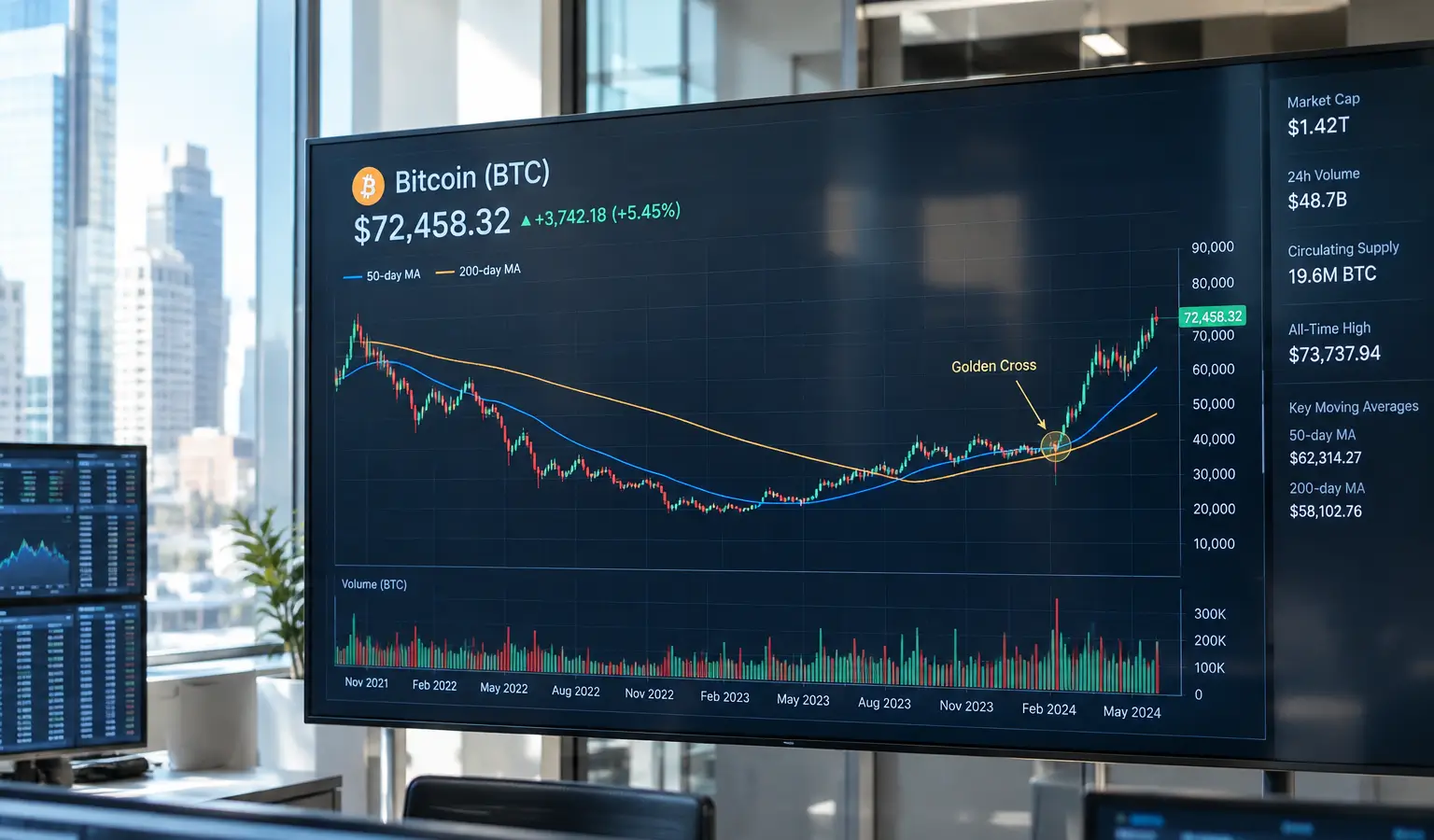 Binance Research ziet 293 dagen onder trend als Bitcoin-signaal