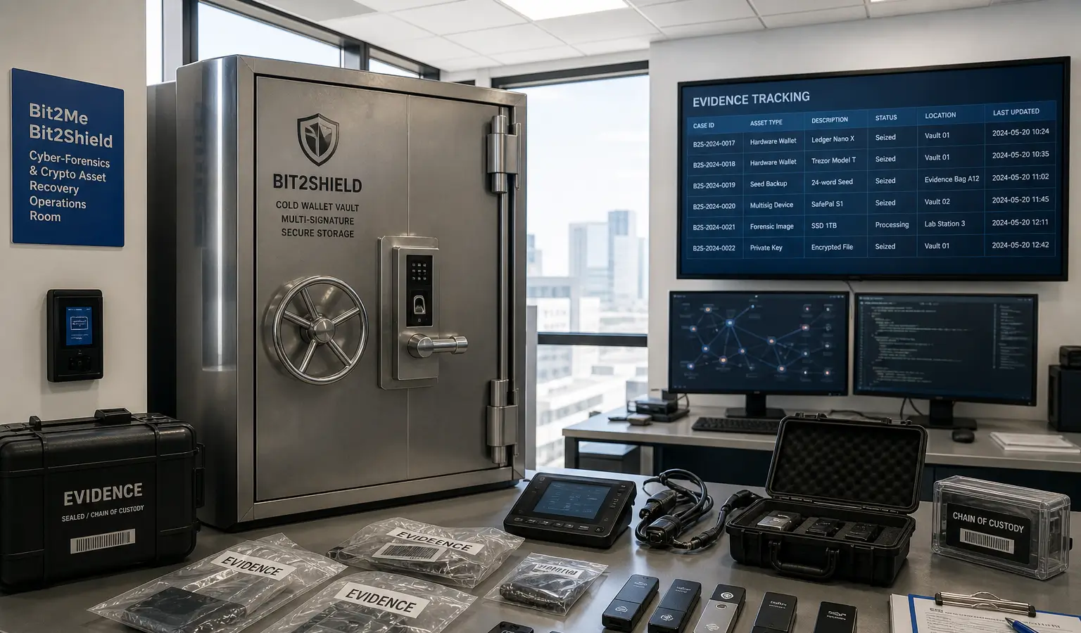 Bit2Me richt Bit2Shield op voor crypto-onderzoek