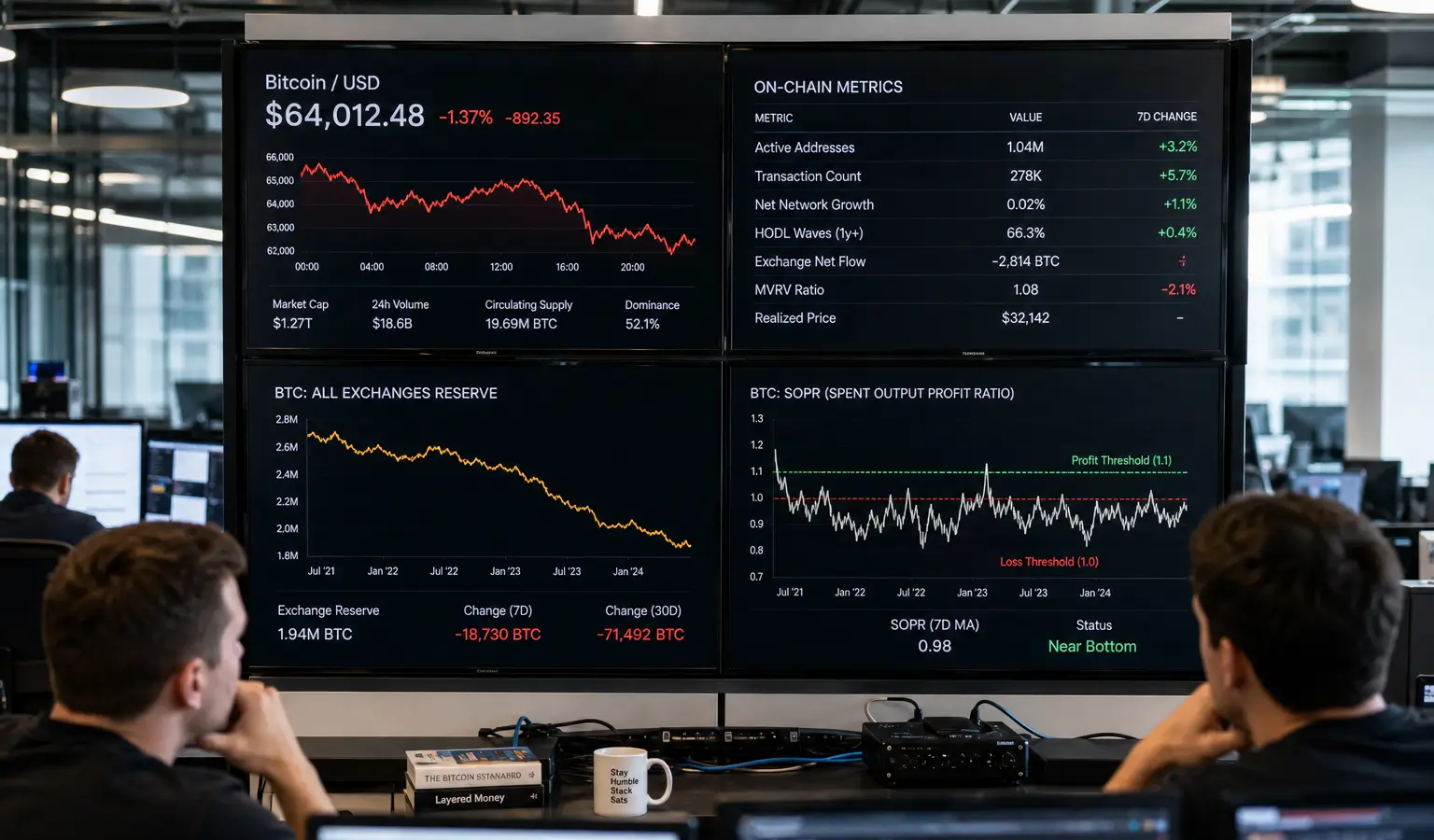 Bitcoin-bearmarkt botst met on-chain data en $35.000-doel