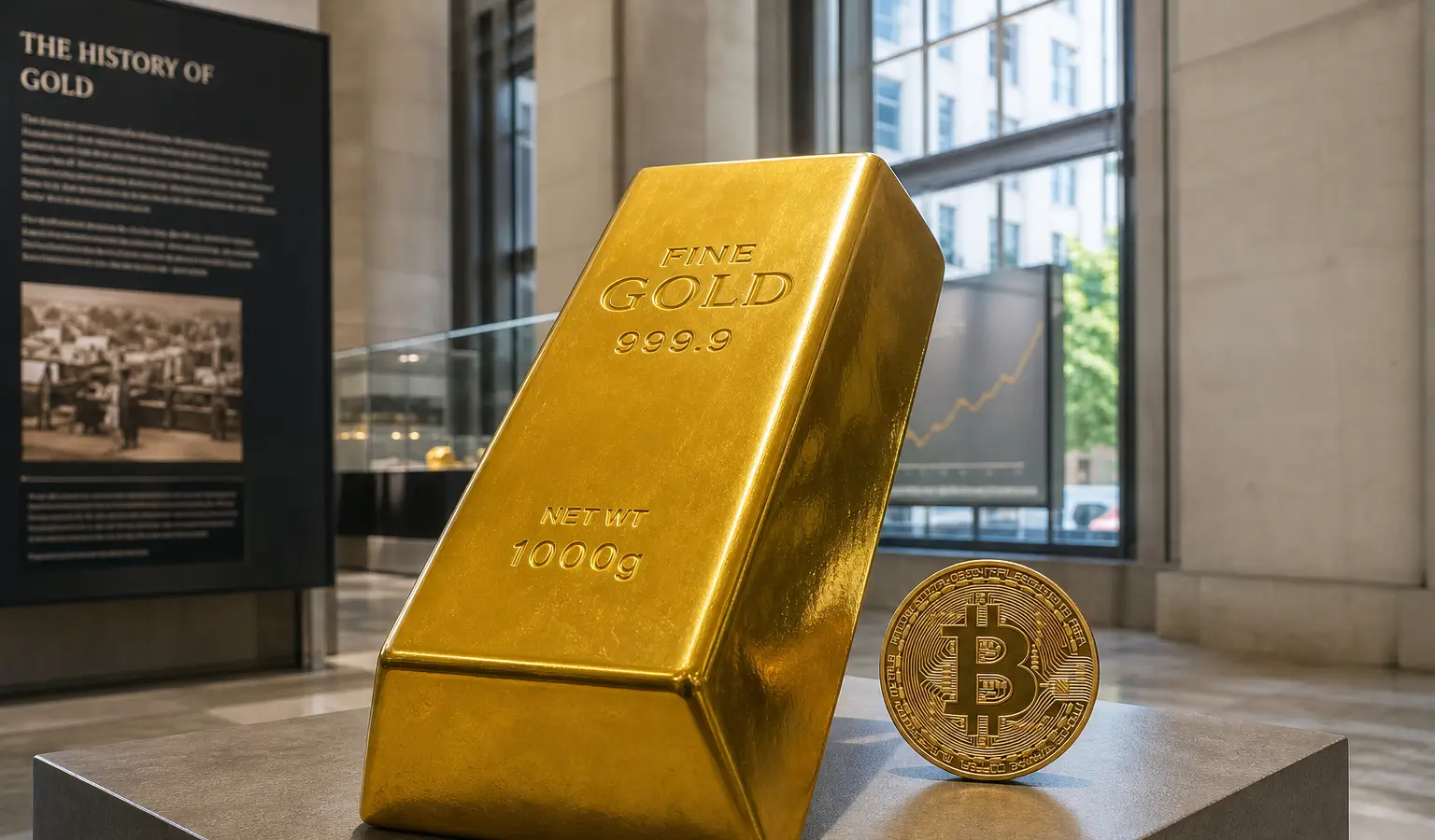 Bitcoin koopt weer meer goud, hoogste ratio sinds januari