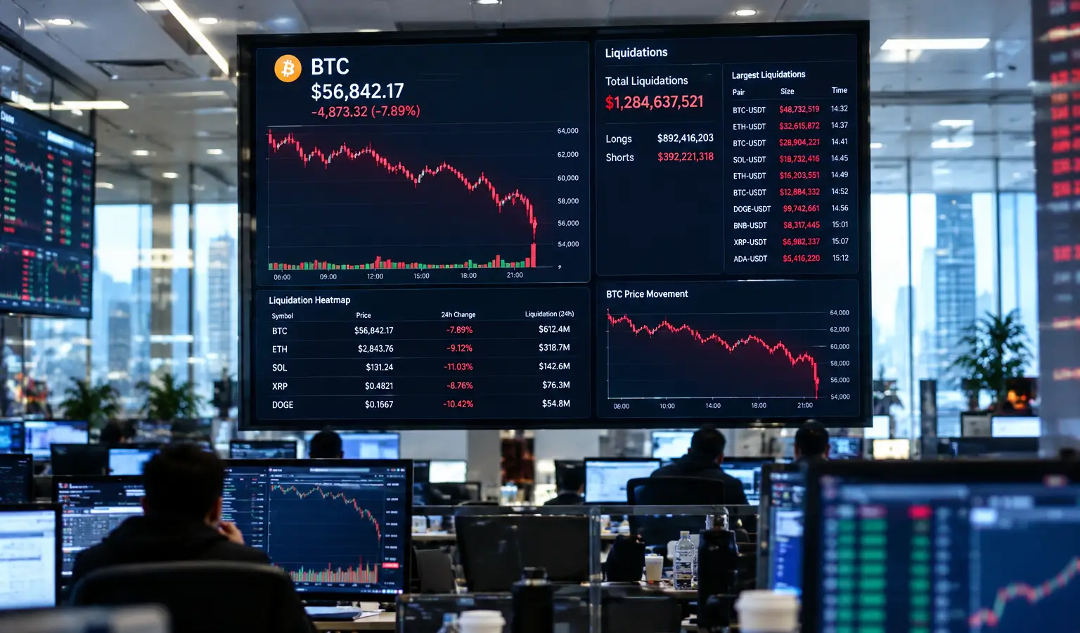 Bitcoin-crash van $19 miljard zet leverage weer centraal