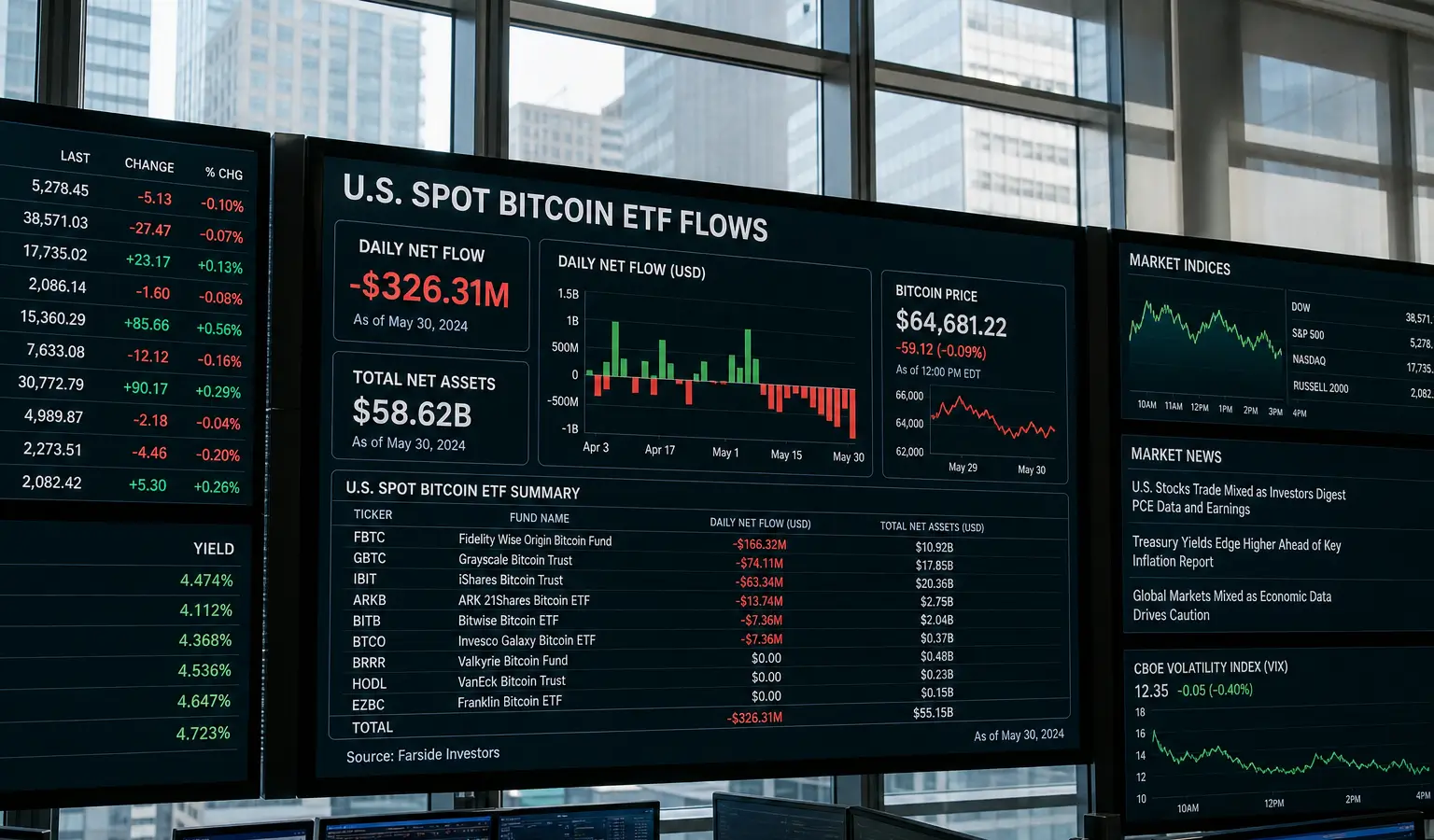 Bitcoin ETF Outflows Put BlackRock and Fidelity Under Pressure