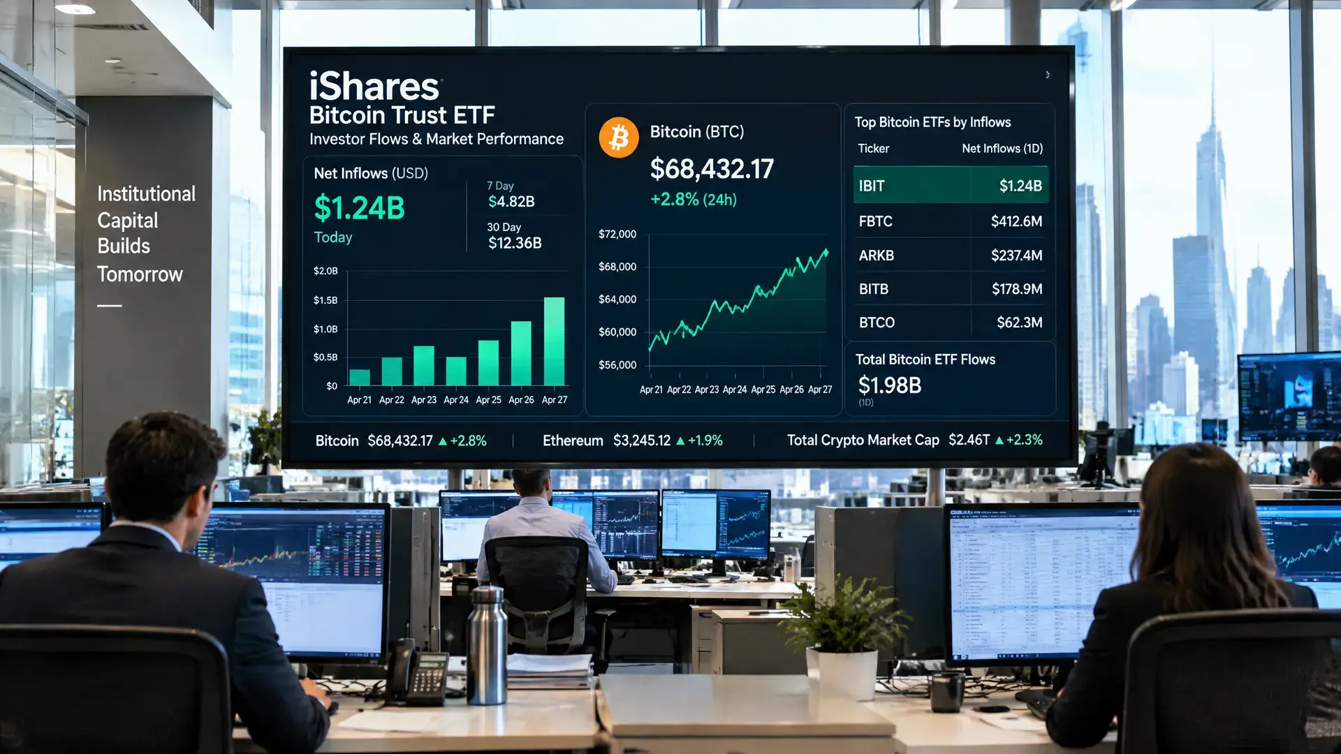 Bitcoin ETF's trekken $526,6 miljoen na zwakke maandstart
