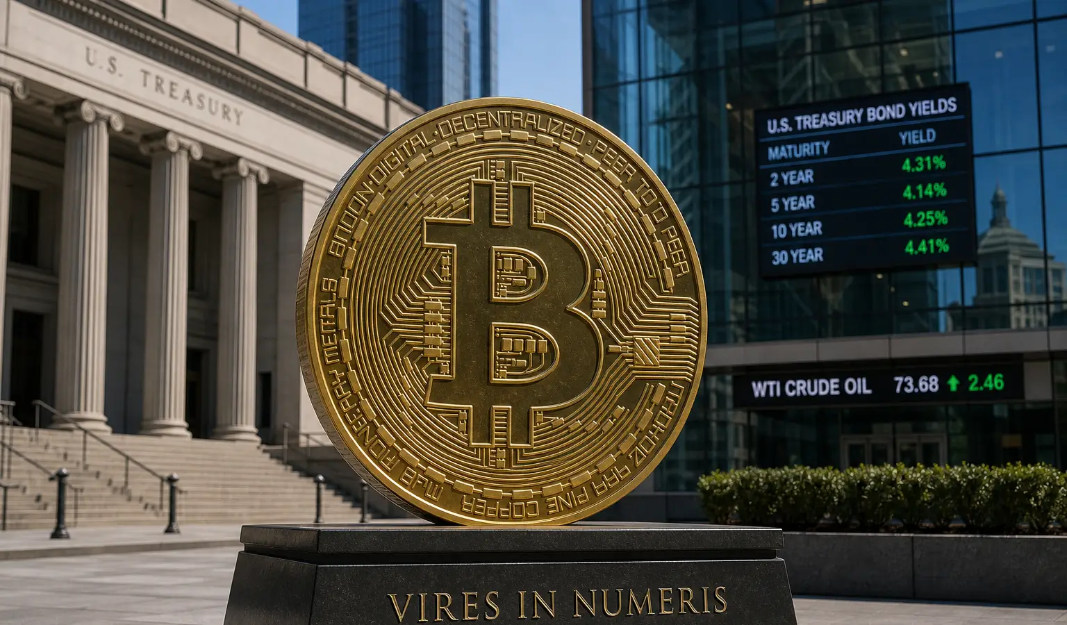 Bitcoin profitiert von sinkenden Inflationserwartungen