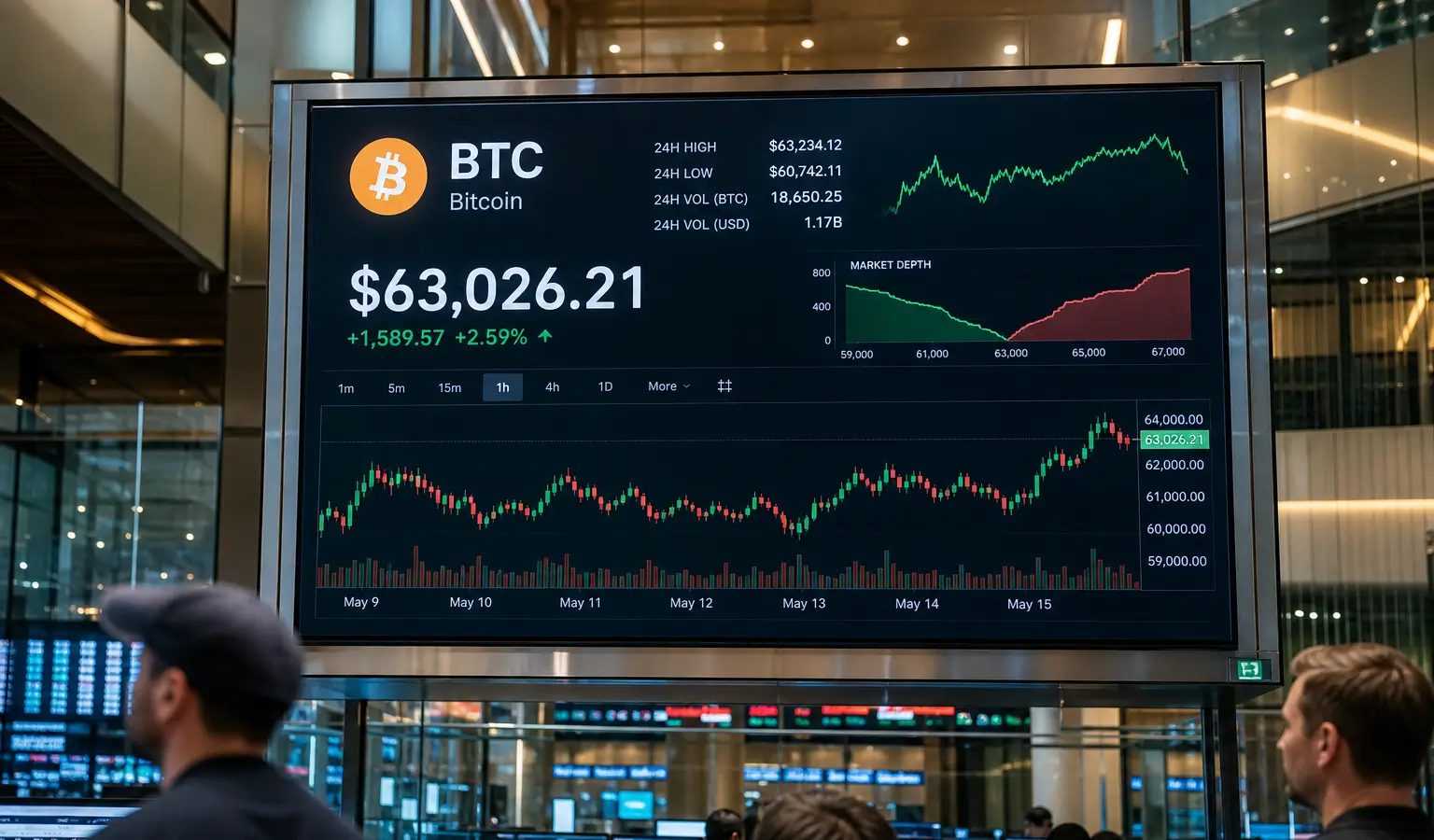Bitcoin se maintient à 63 000 $ tandis que les baleines continuent d’acheter