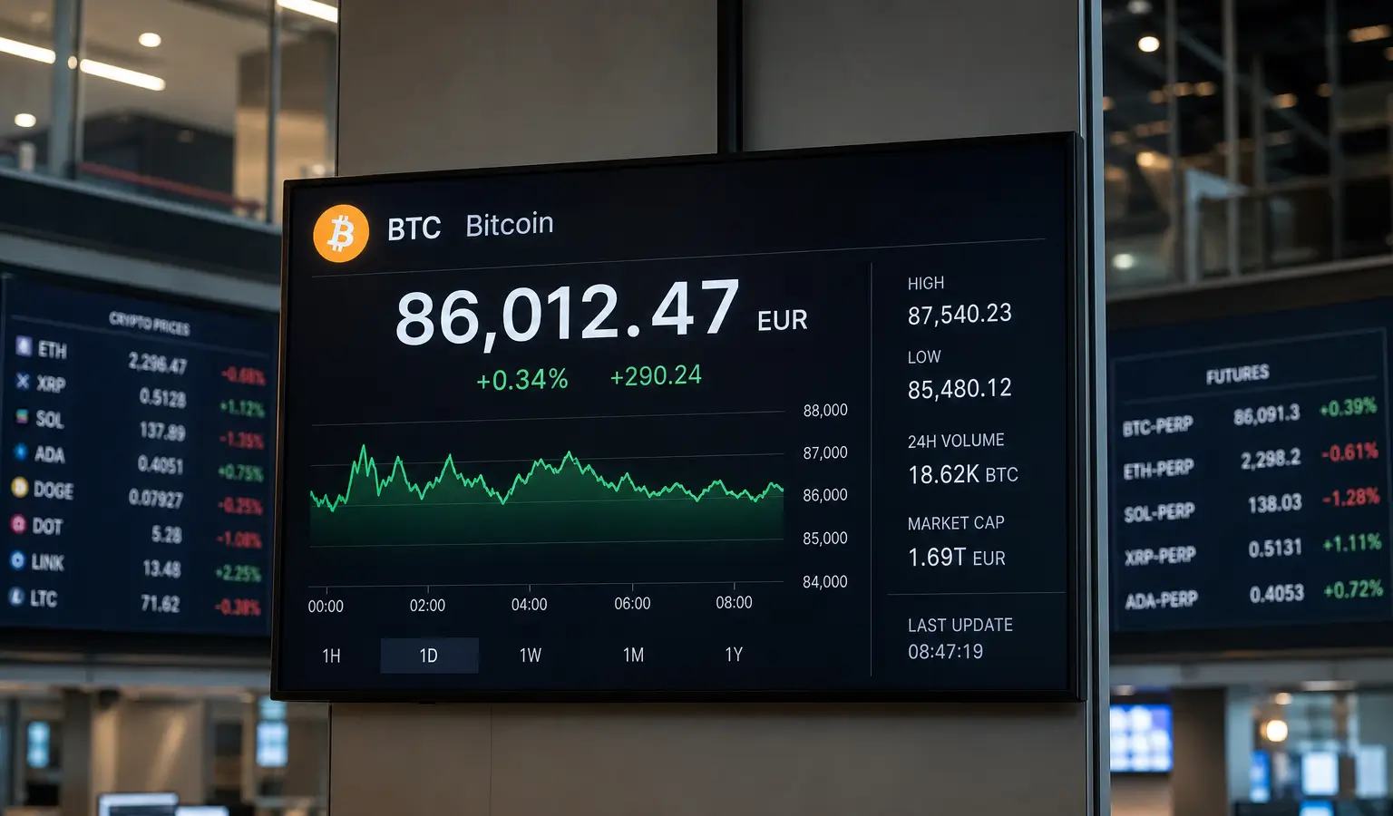 Bitcoin blijft rond $86.000 terwijl Bitcoin Cash 32% stijgt