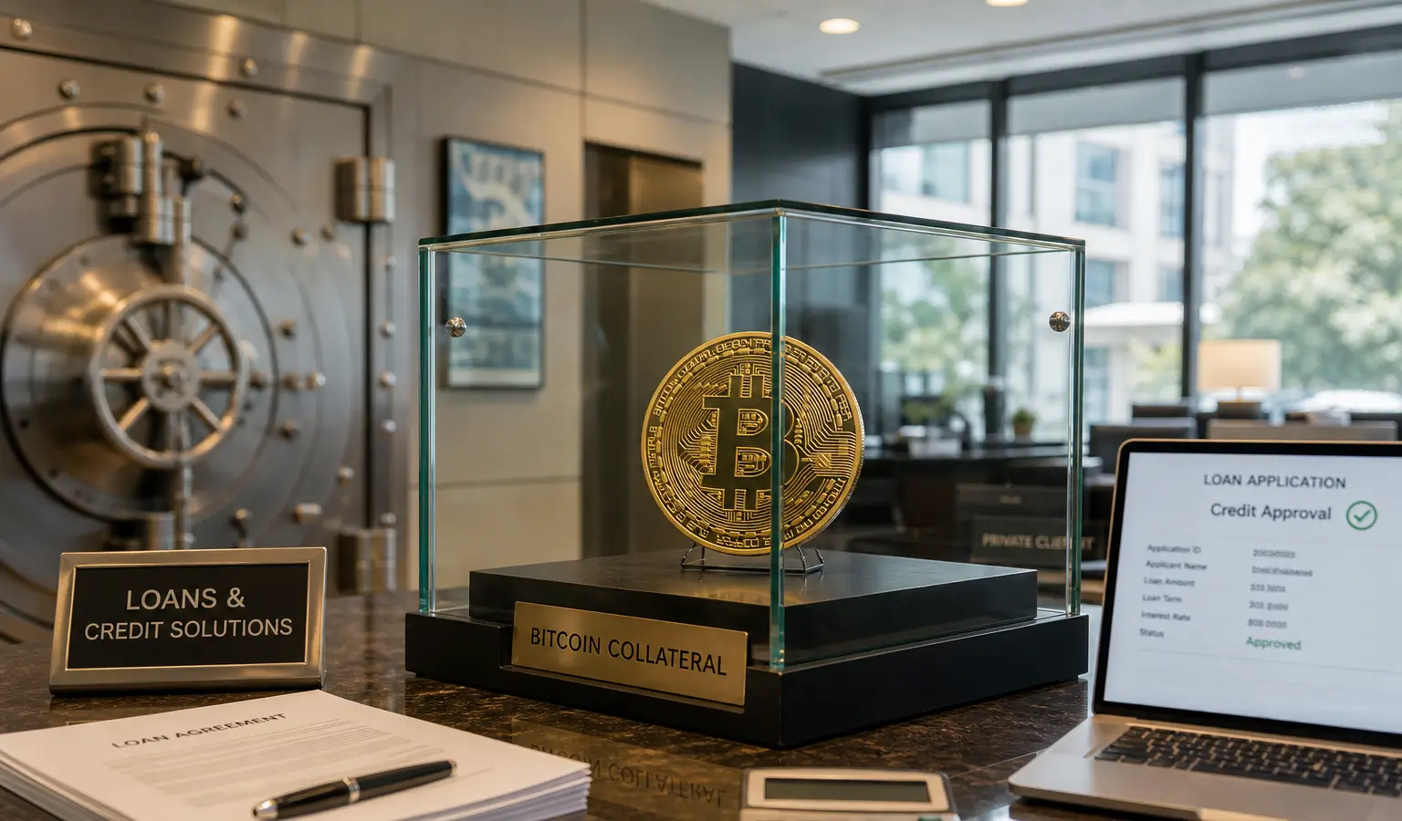 Bitcoin-leningen keren terug met strengere risicocontrole