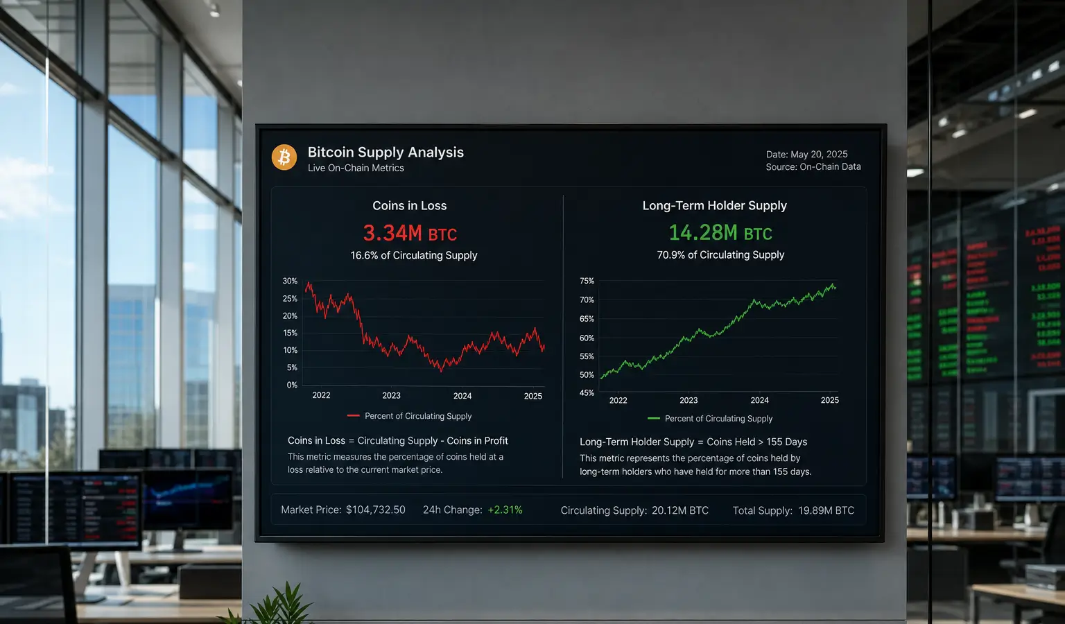 Record di Bitcoin in perdita nonostante la fiducia dei detentori di lungo periodo