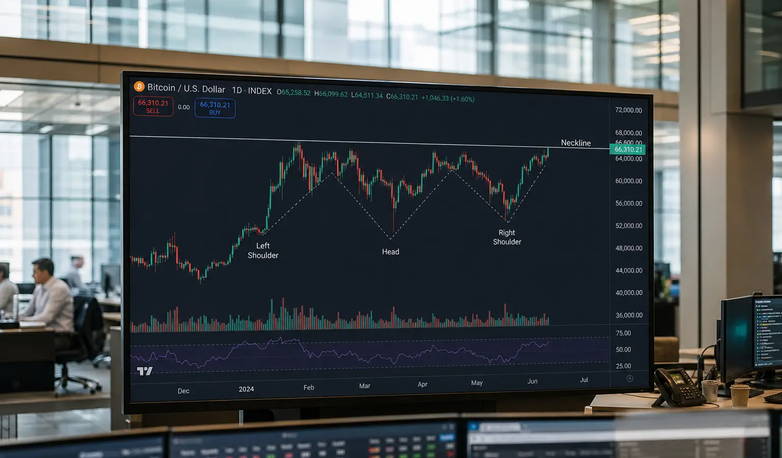 Bitcoin Nears Breakout Around $66,600