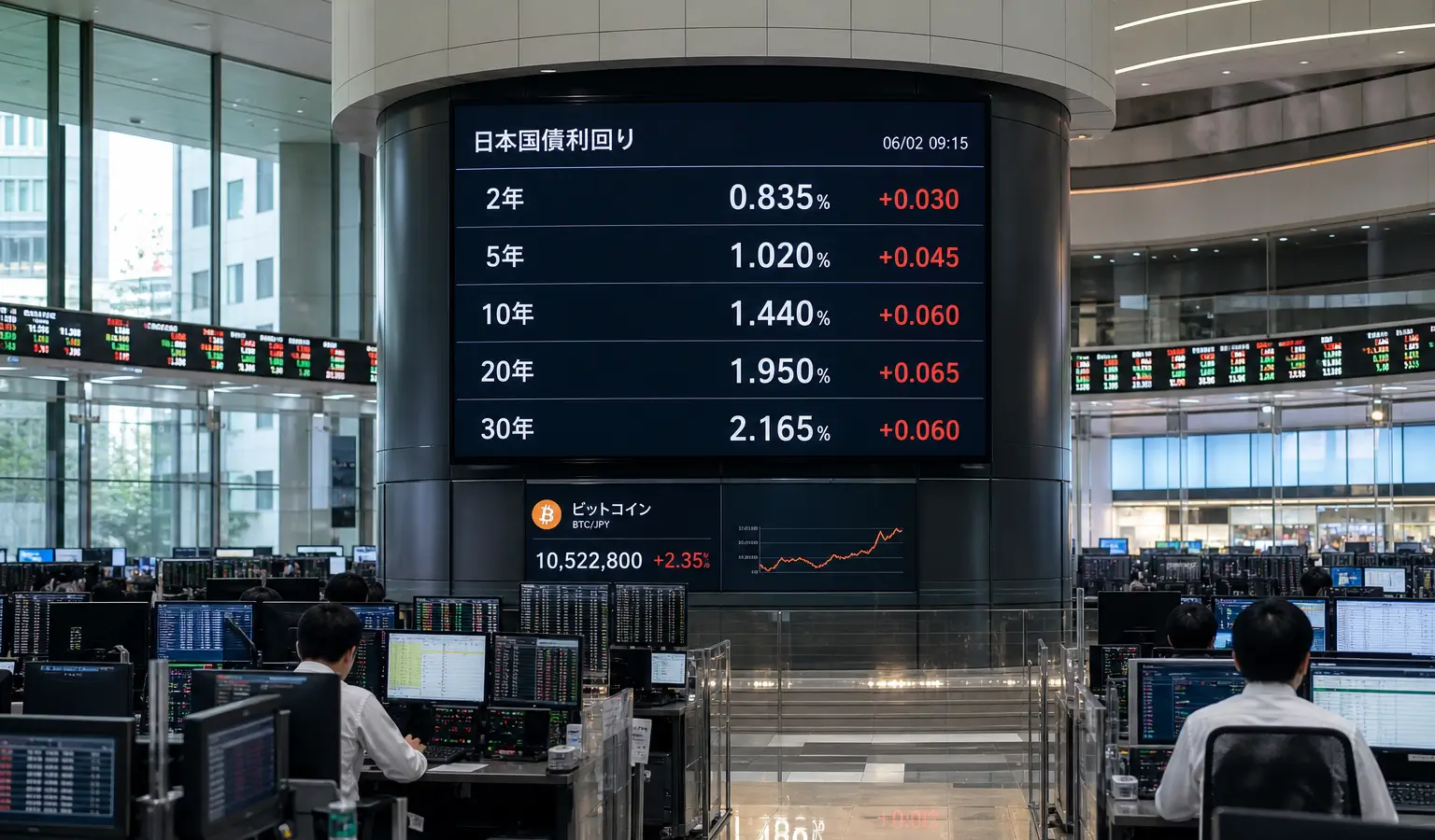 Il rally di Bitcoin si scontra con i tassi giapponesi in aumento