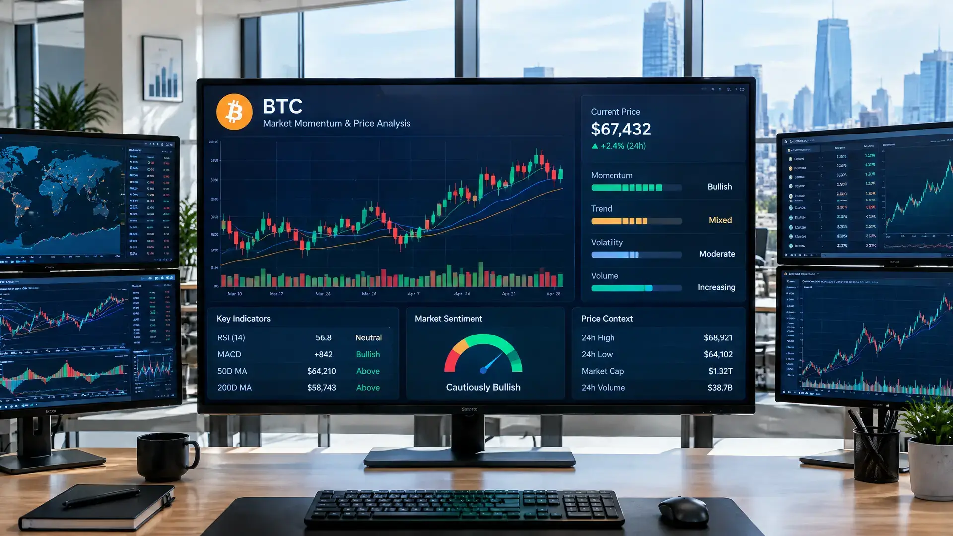 Bitcoin-signalen kleuren groen, maar analisten blijven voorzichtig