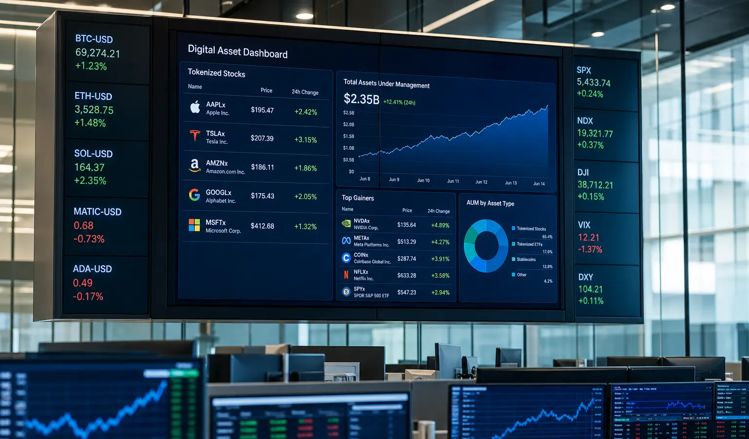 Bitget: rToken supera i 100 milioni di dollari spinto dalla domanda di tokenized stocks
