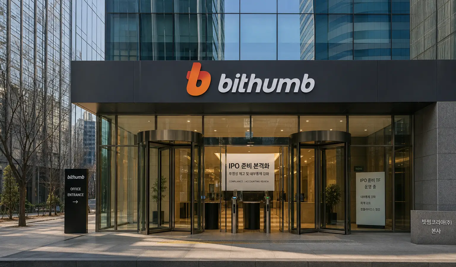 Bithumb adia entrada em bolsa para 2028
