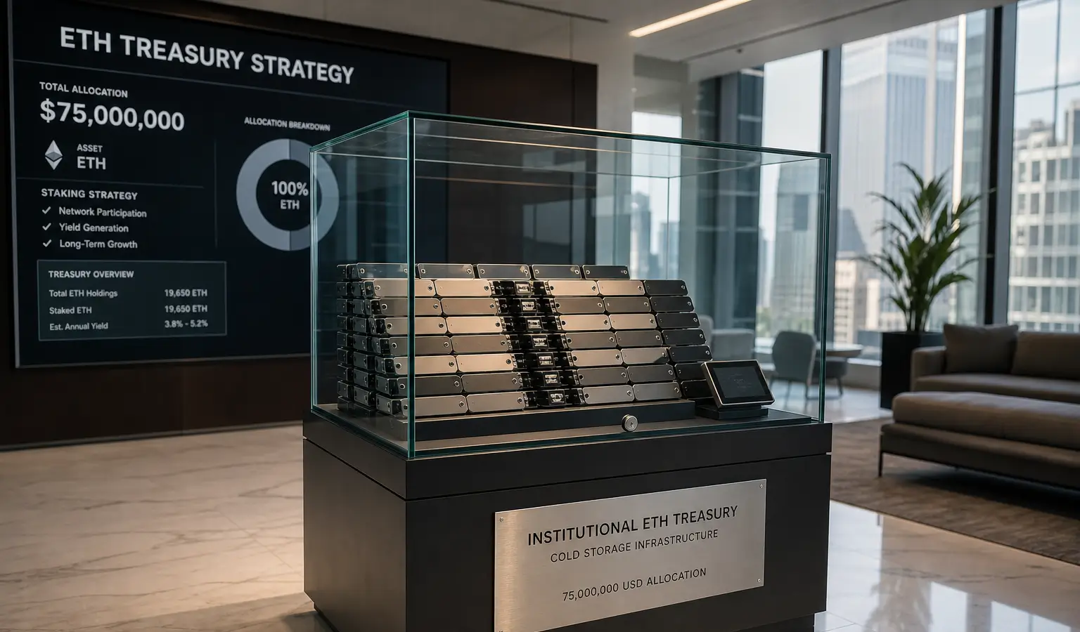 Bitmine koopt $75 miljoen ETH terwijl Tom Lee op instroom rekent