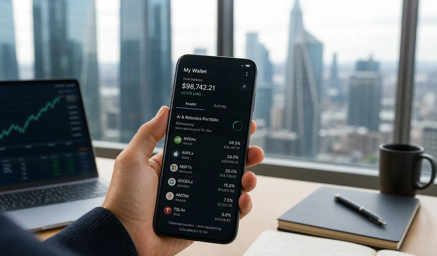 Bitwise Launches Tokenized Stock Portfolios With Coinbase