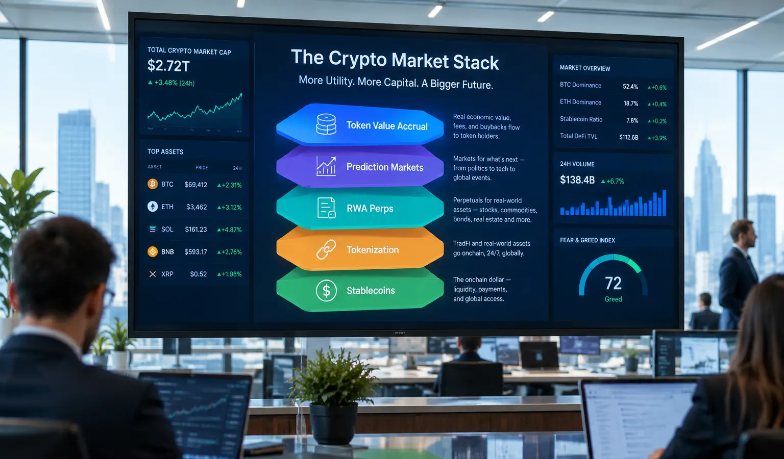 BloFin ziet vijf lagen voor volgende crypto bullmarkt