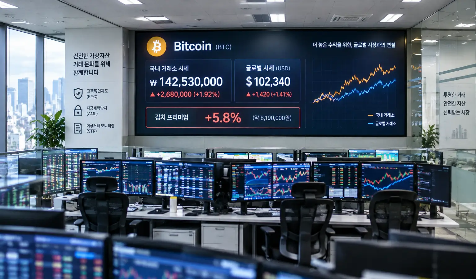 Bots veranderen de Kimchi Premium rond Bitcoin