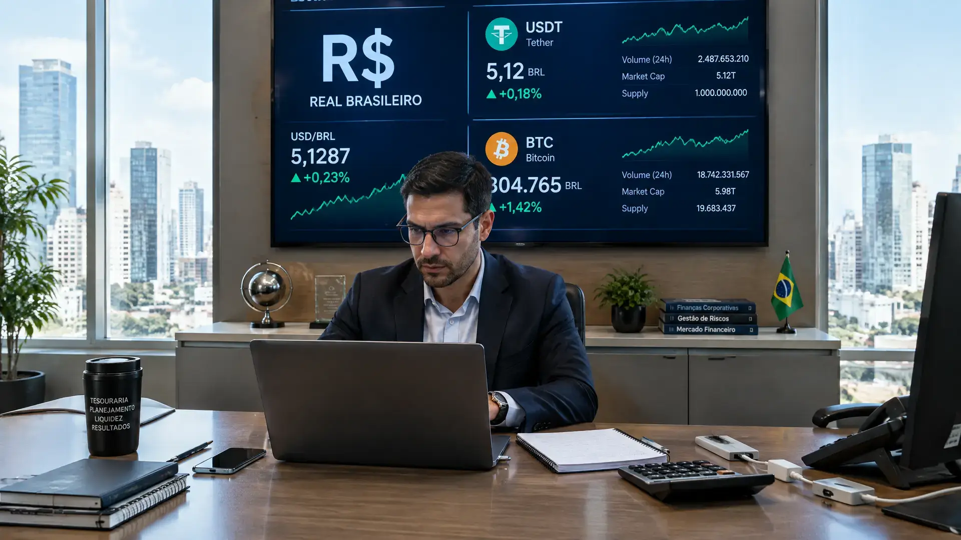 Brasilianische Unternehmen flüchten nach Wahlschock in USDT