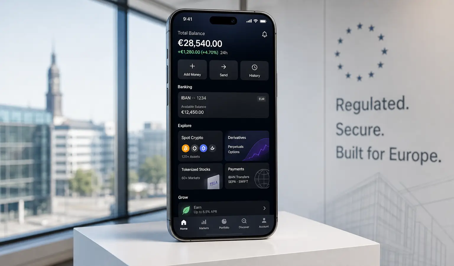 Bybit krijgt Europese bankapp met MiCA en MiFID