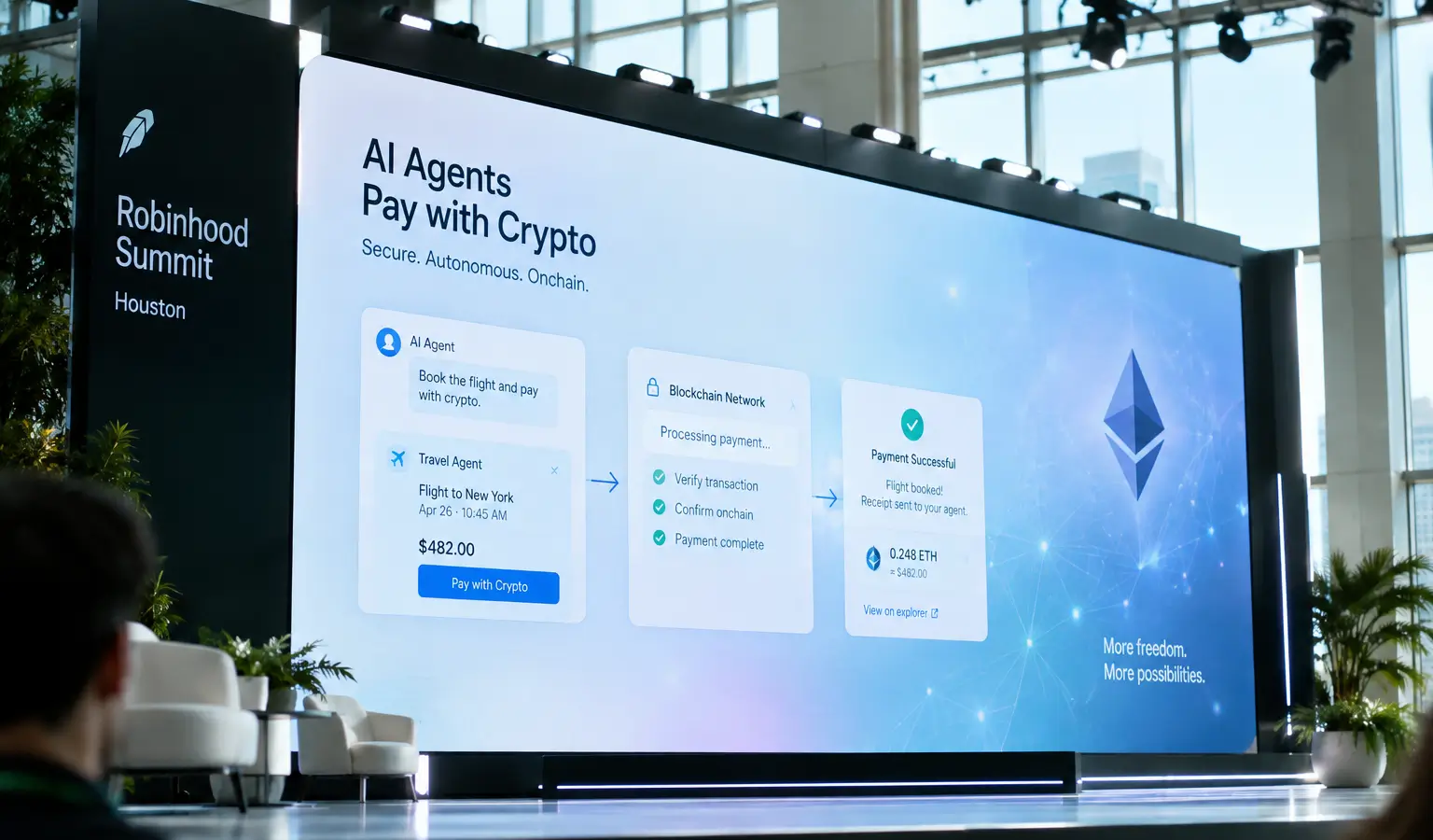Cathie Wood: AI-agents kunnen crypto-betalingen sturen