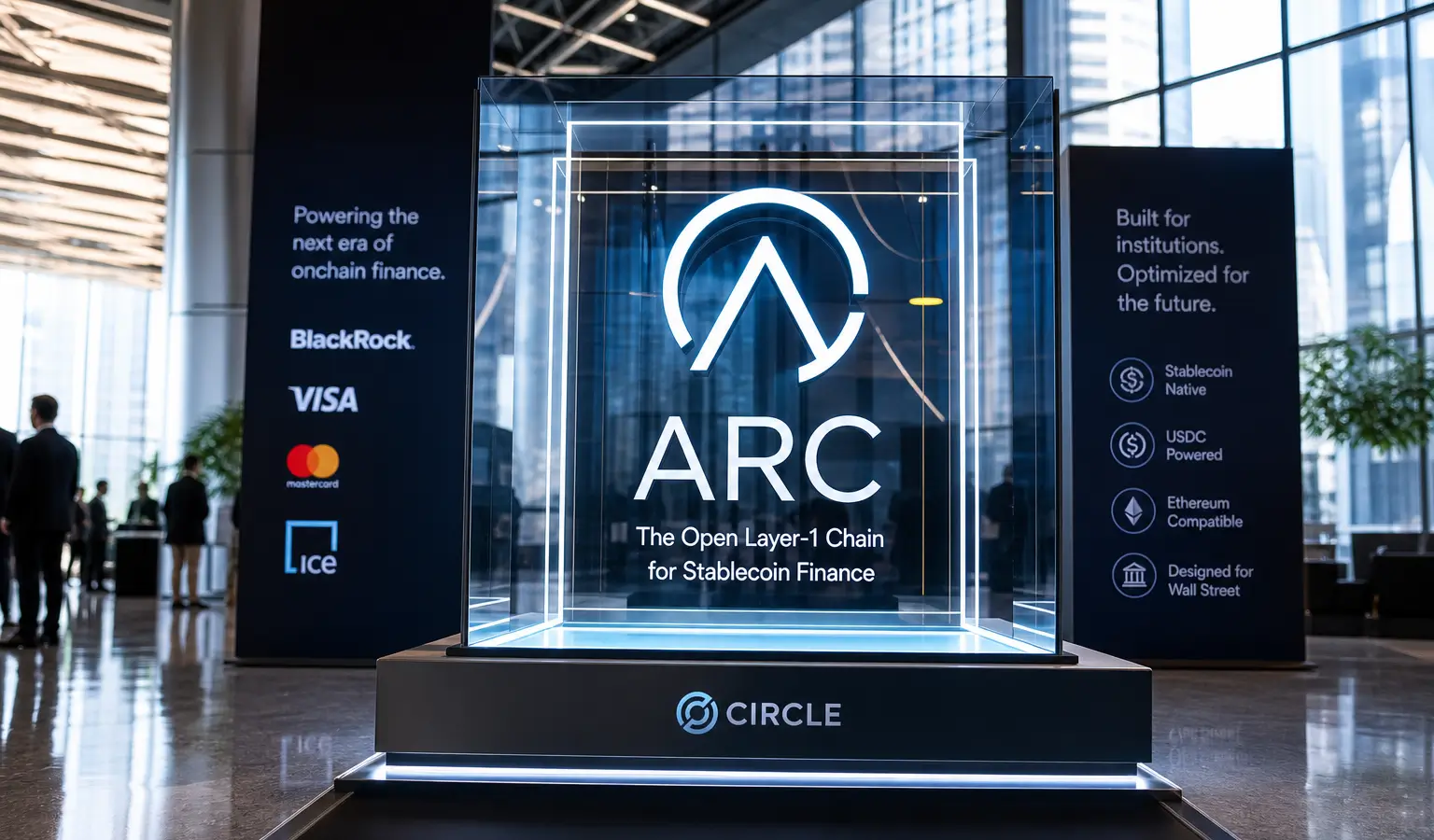 Circle Brings BlackRock and Visa Into Arc as Ethereum Faces Pressure