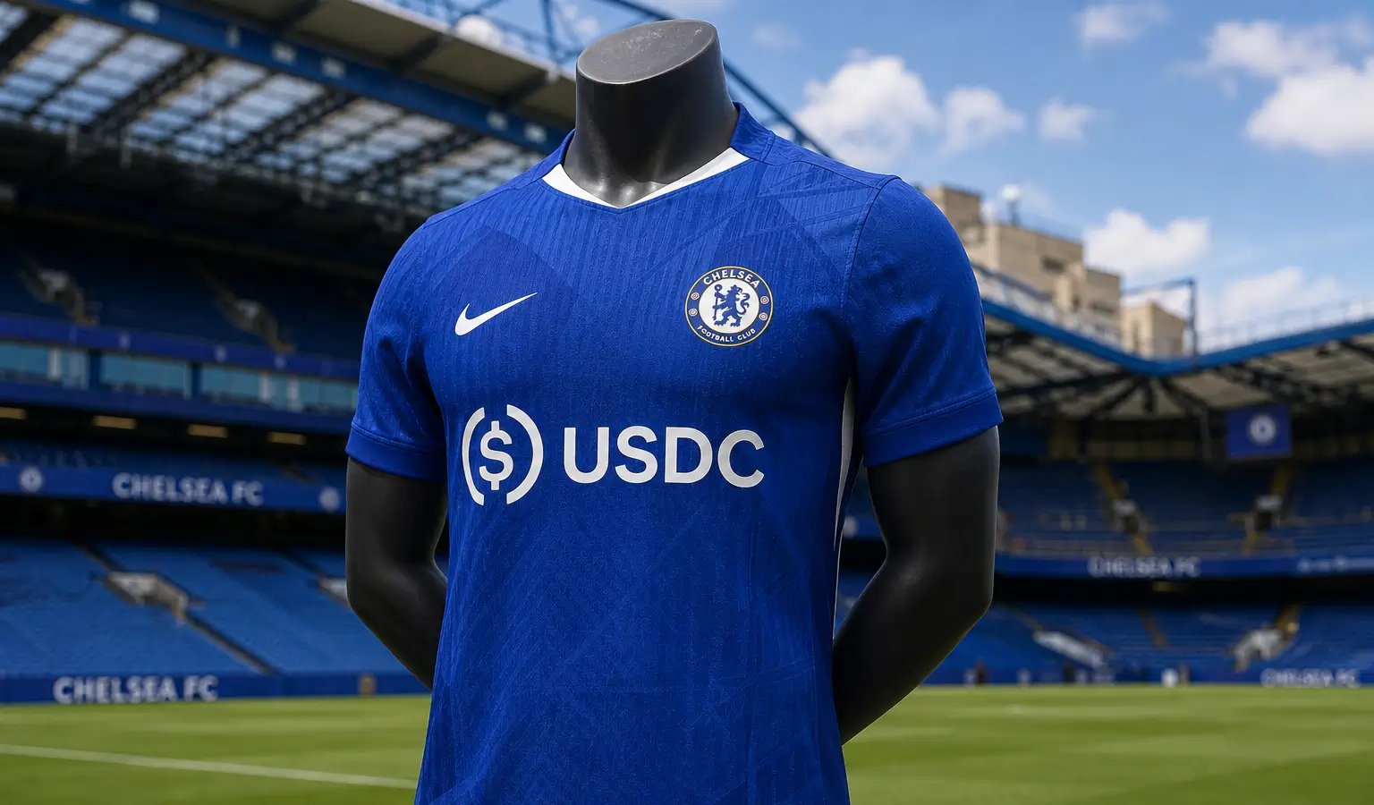 Circle Puts USDC on Chelsea Shirt