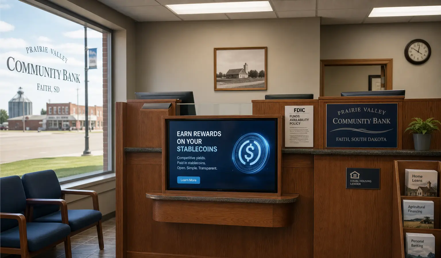 Le Clarity Act met les community banks sous pression avec les récompenses sur stablecoins