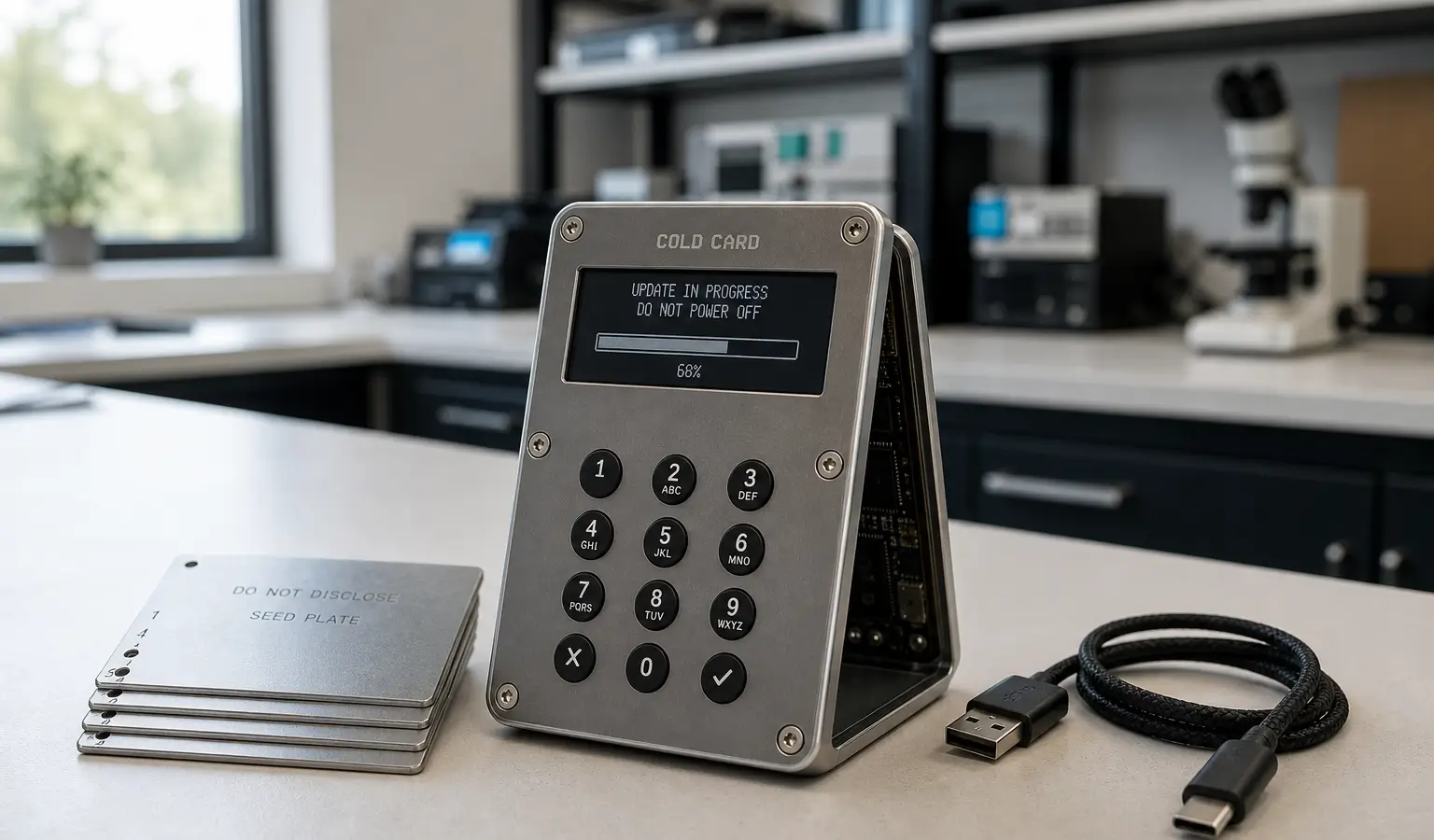 Coldcard alerta para exploit activo em carteiras Bitcoin