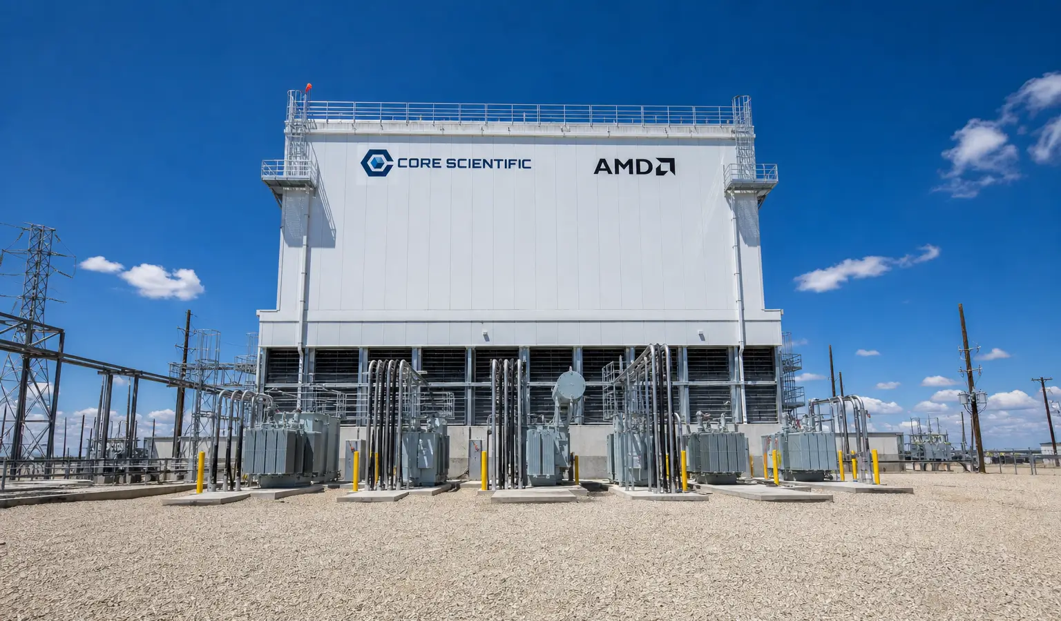 Core Scientific chiude un accordo con AMD per 529 MW di capacità AI