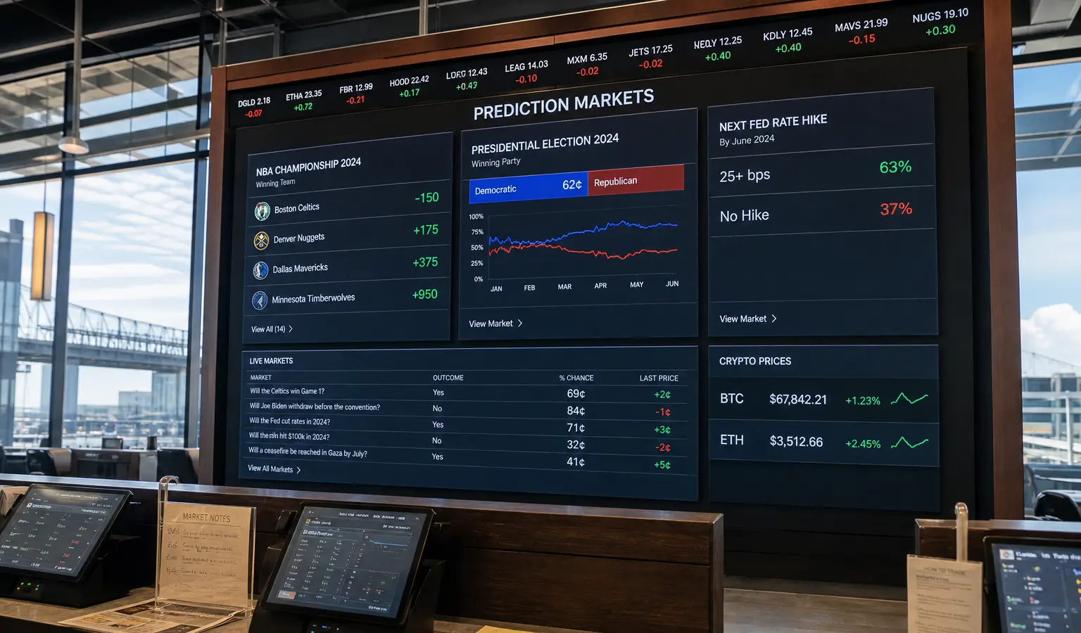 Crypto Market Falls 12.6% in Q2, but Prediction Markets Grow