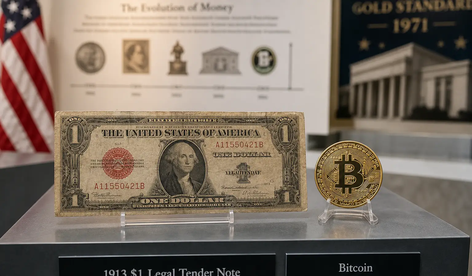 Dollar verliest 97% sinds 1913, Bitcoin als uitweg?