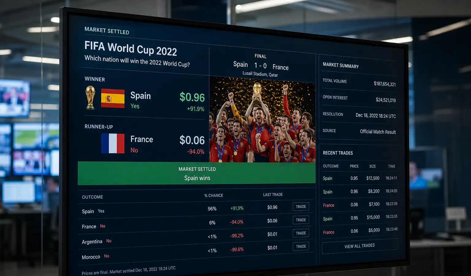 Drake Loses $1.5 Million on World Cup Final, Whale Nets $3.3 Million