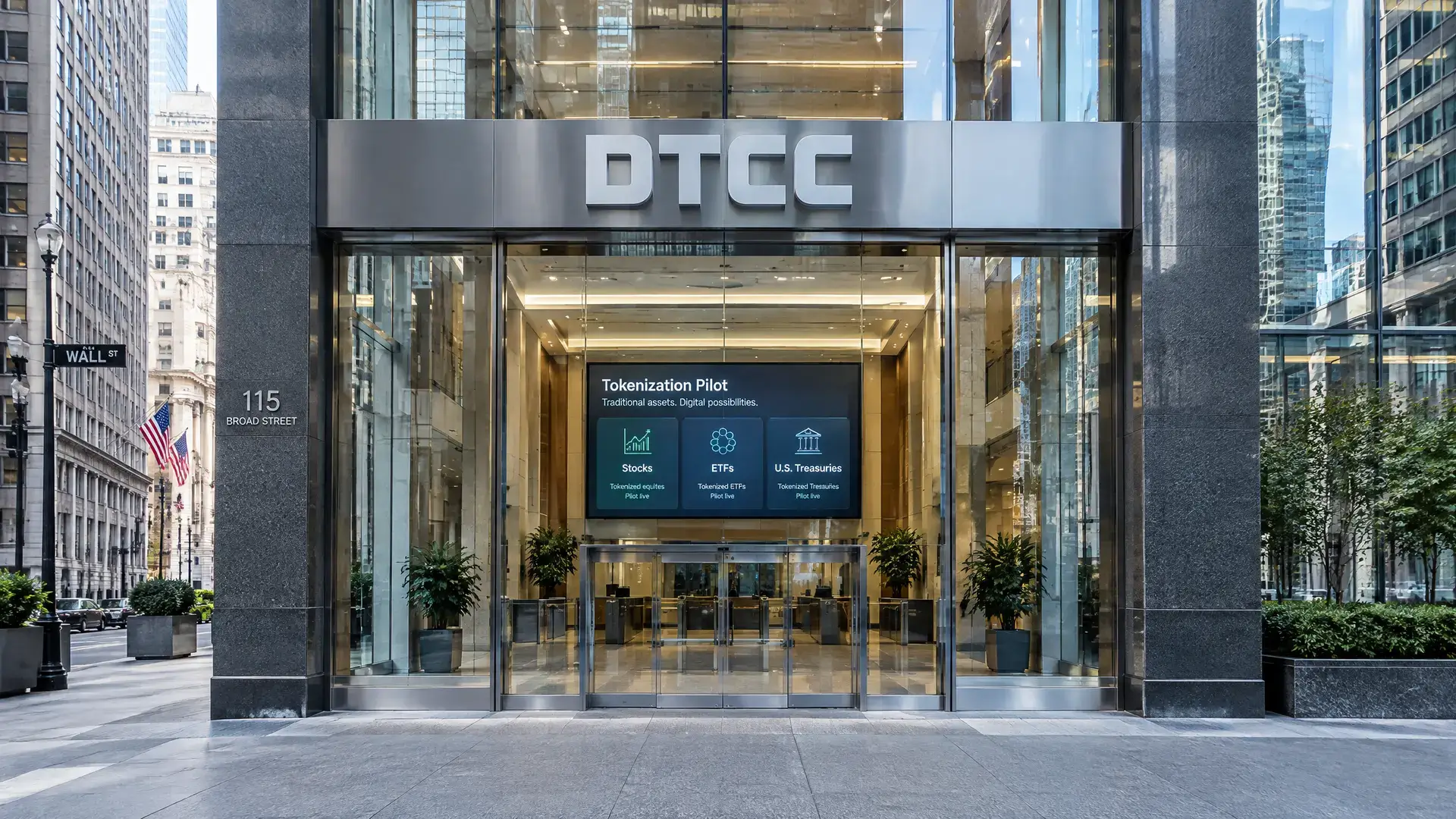 DTCC zet tokenization live voor aandelen, ETF's en Treasuries