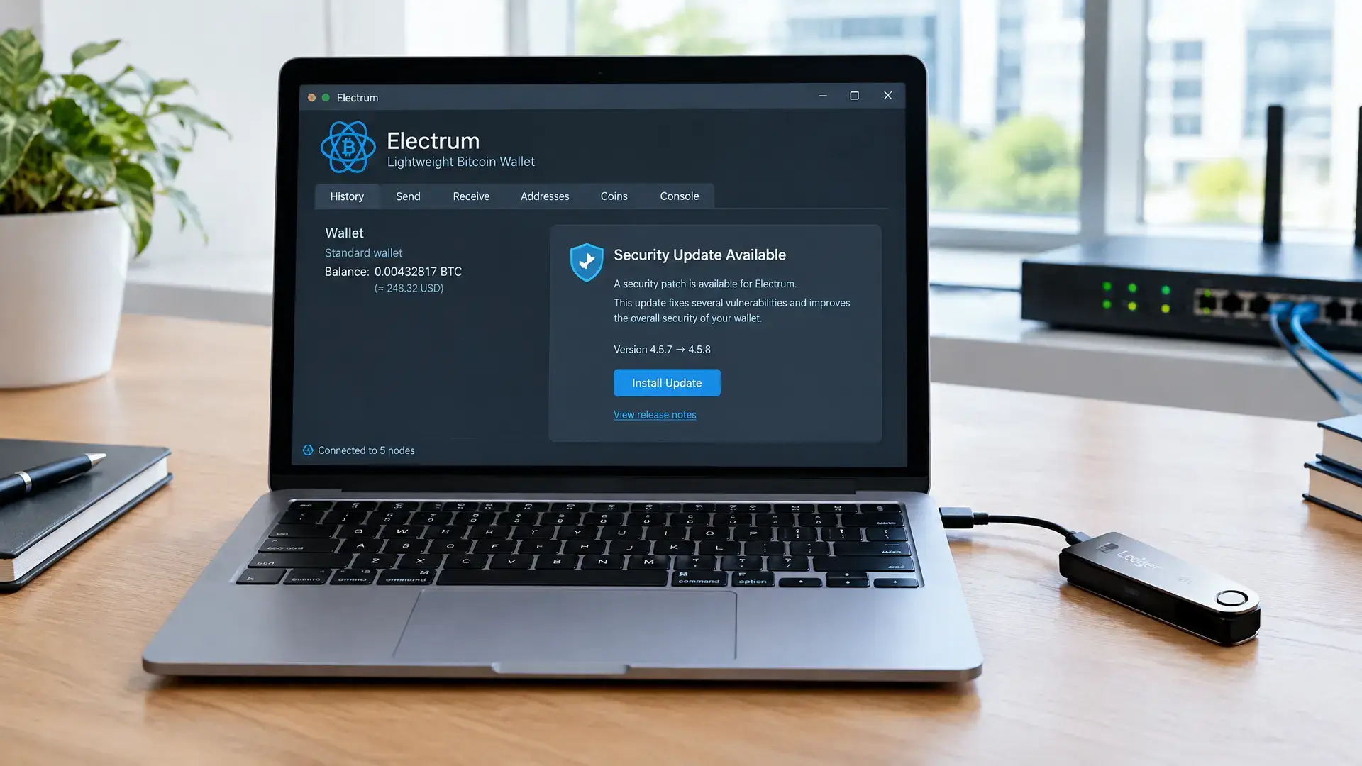 Patch di Electrum dopo una falla nel wallet Bitcoin con server falsi