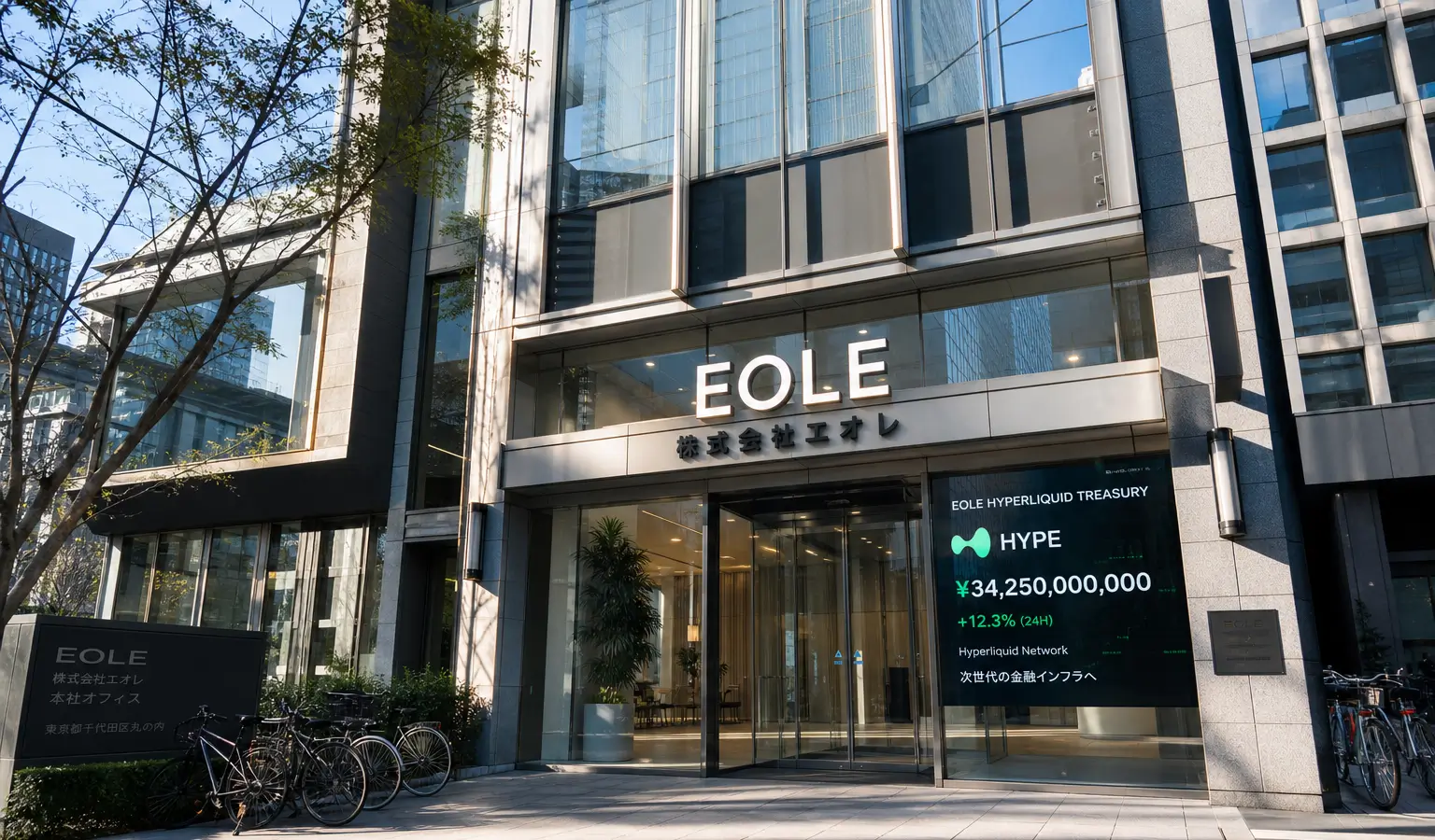 Eole Becomes First Japanese Listed Company to Buy Hyperliquid