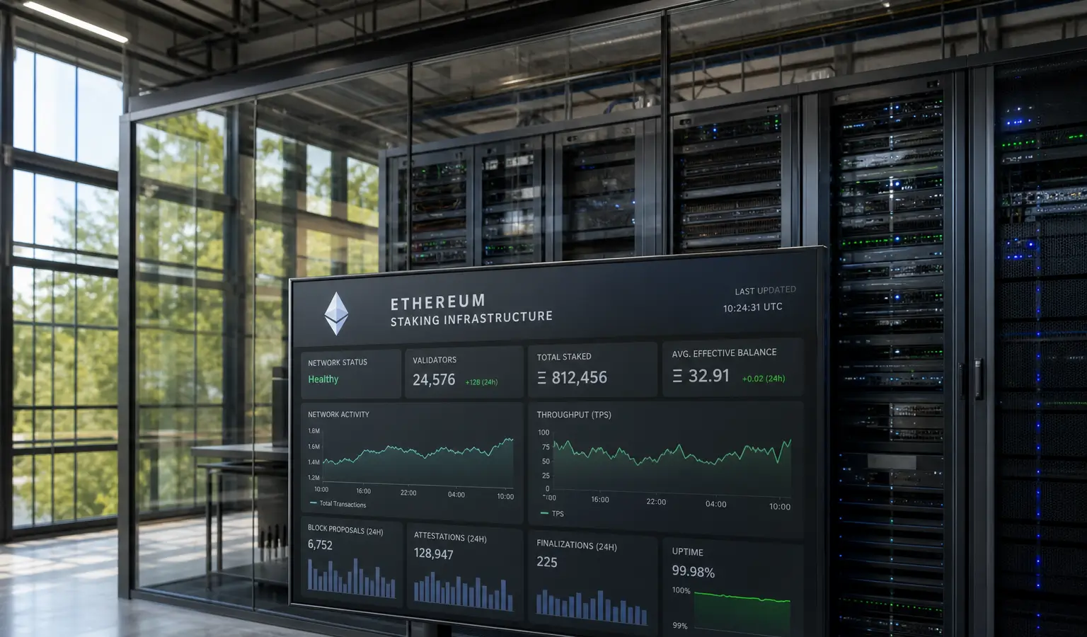 Ethereum Fees Fall, But Usage and Staking Keep Growing