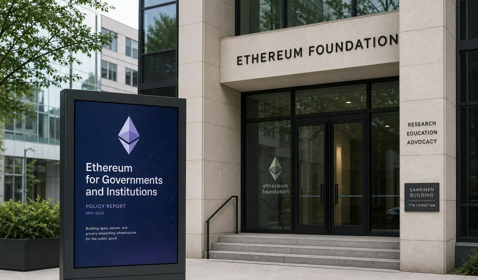 Ethereum Foundation Pushes Government Use With New Policy Report