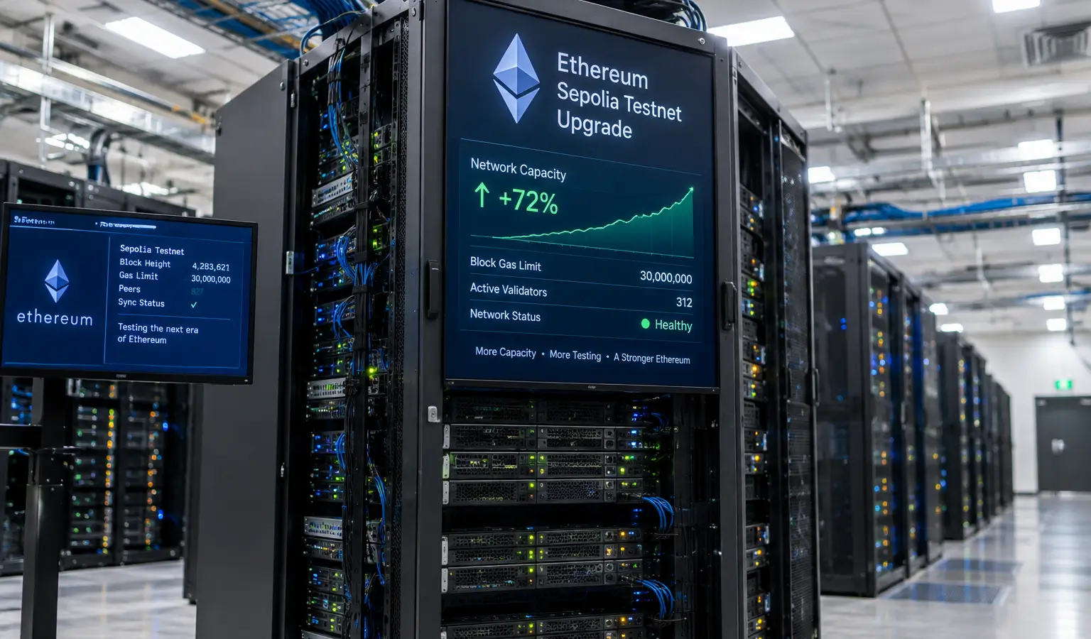 Ethereum test Glamsterdam naar bijna 200 miljoen gas