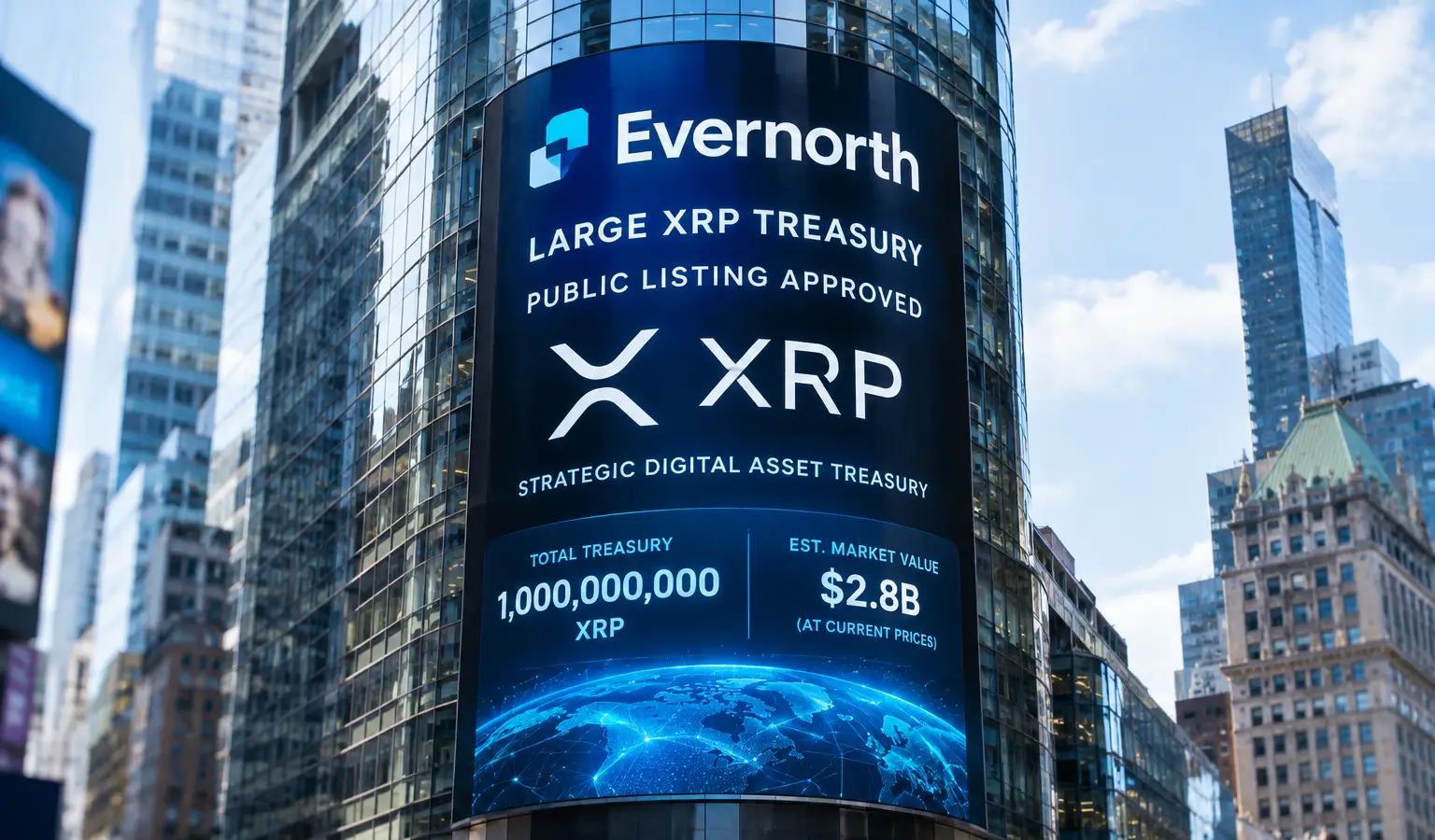 Evernorth krijgt Nasdaq-goedkeuring met 473 miljoen XRP