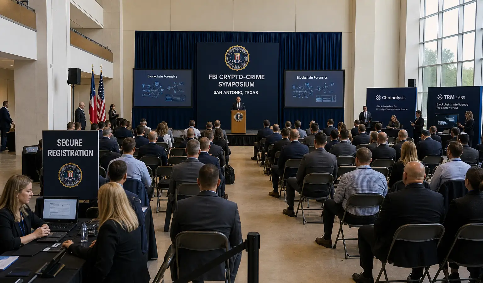 Le FBI organise un symposium discret sur les crimes liés à la crypto avec Chainalysis et TRM Labs